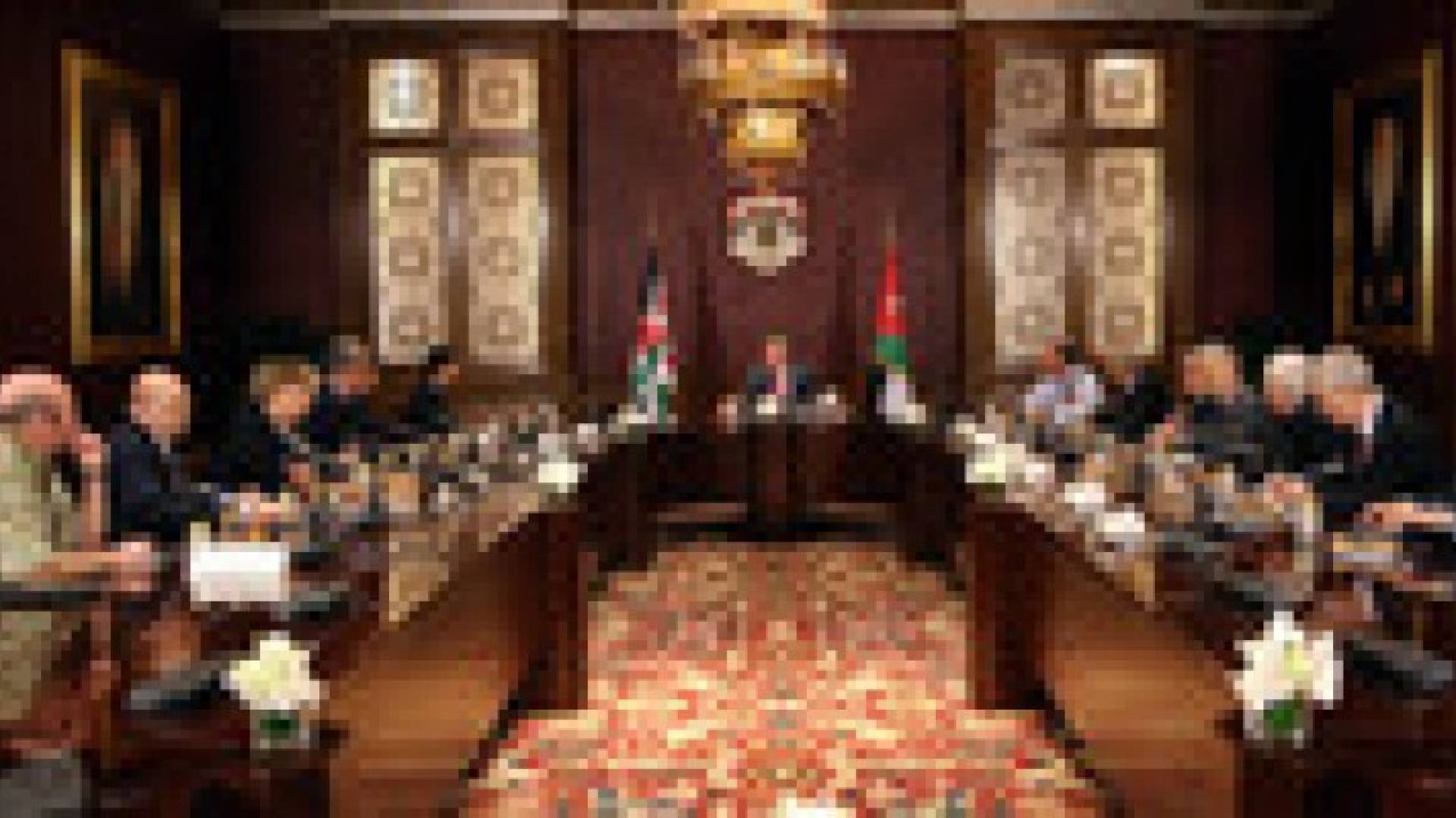 الملك يستقبل وفد لجنة الدفاع في مجلس العموم البريطاني