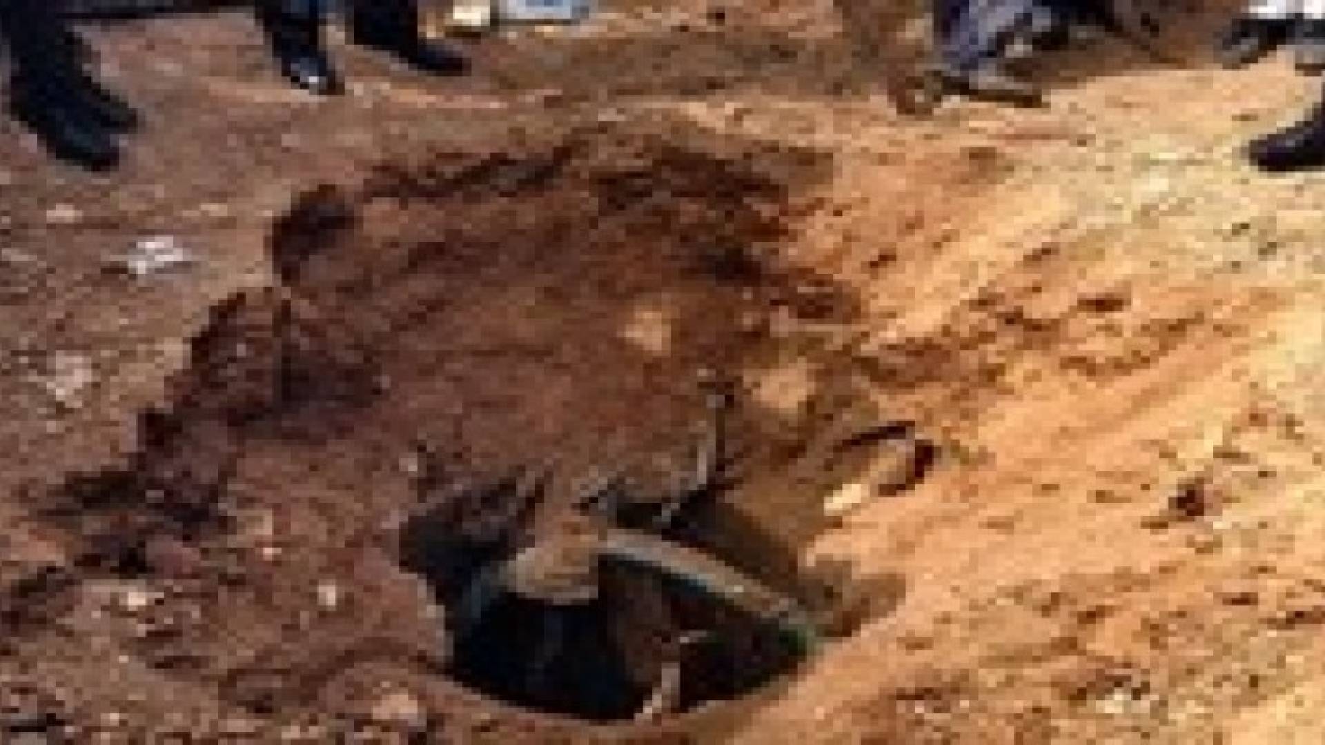 ضبط عملية حفر بئر مخالف وتوقيف المعتدي