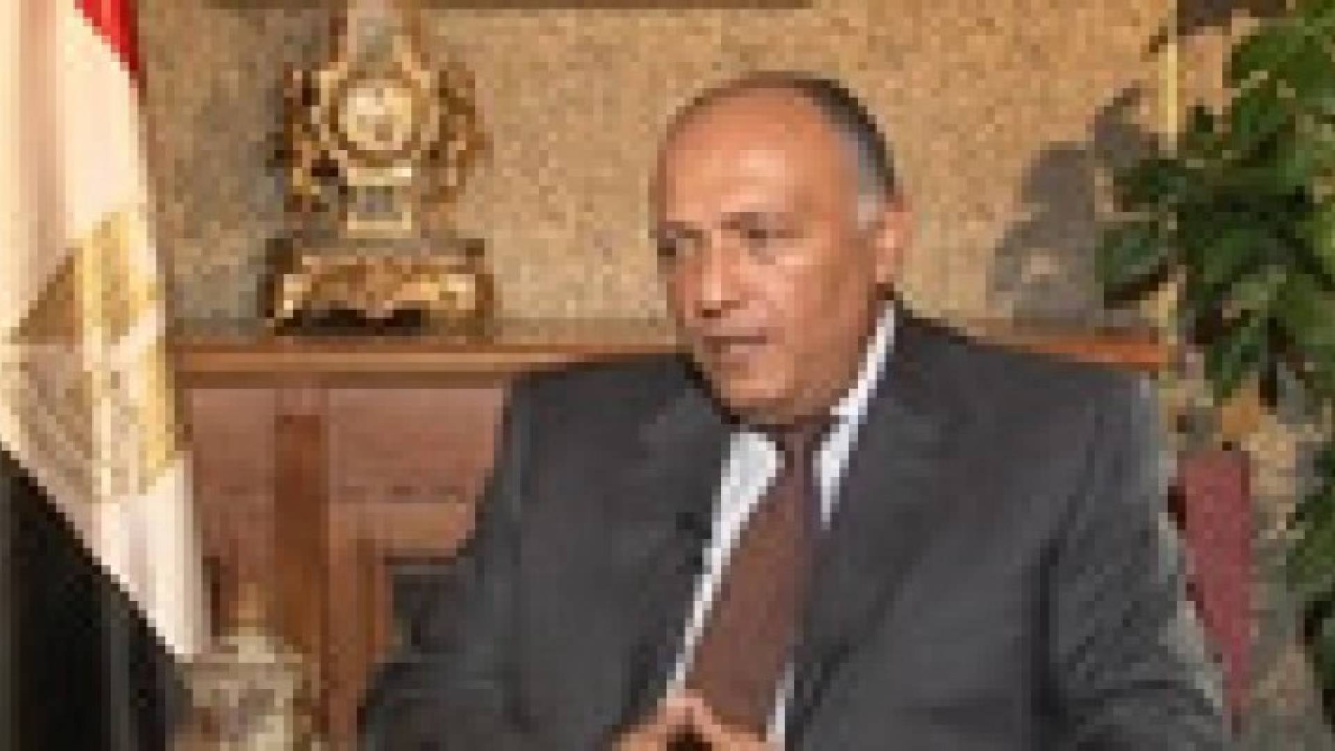 وزير خارجية مصر: الوضع الفلسطيني ينذر بانتفاضة ثالثة