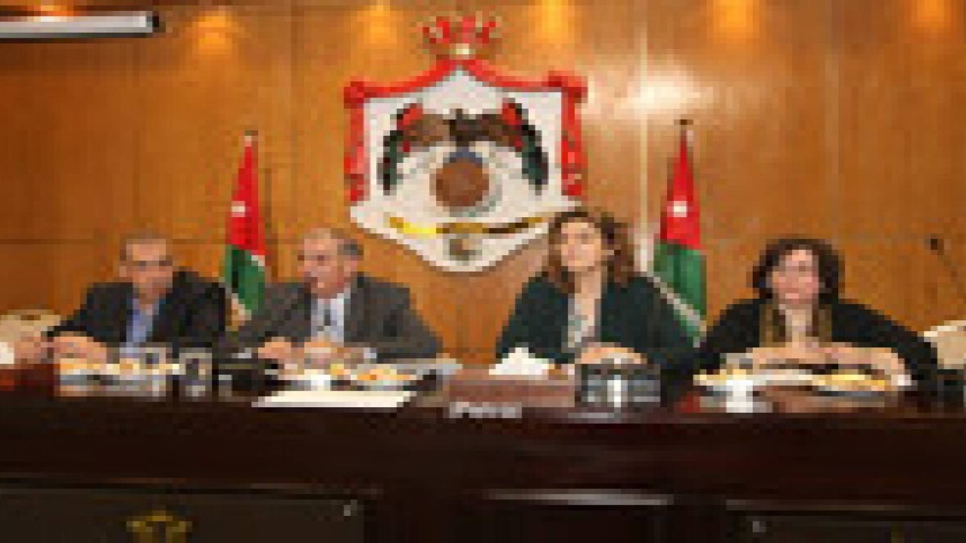 فريق التنسيق الحكومي يبحث تقرير المركز الوطني لحقوق الانسان