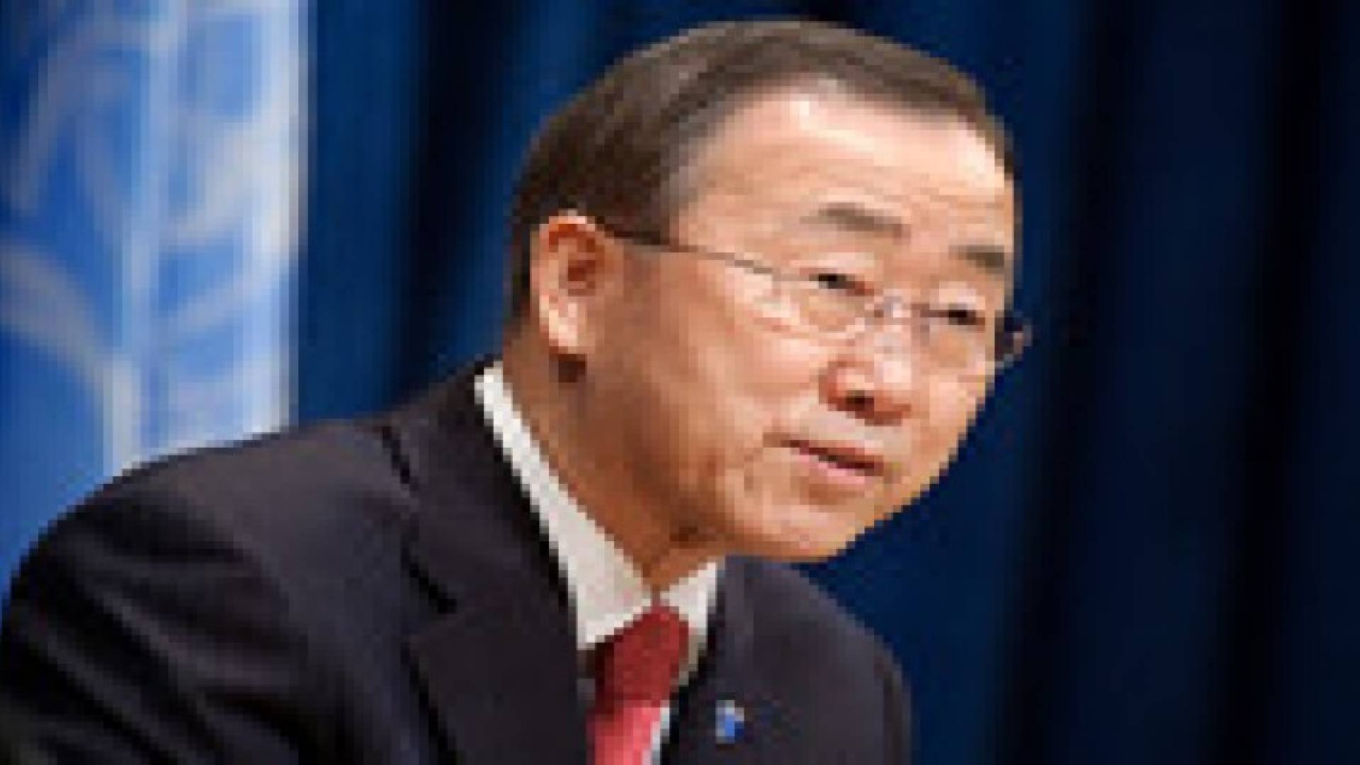 بان كي مون يدعو سوريا وإيران وكوريا الشمالية للتوقيع علي معاهدة تجارة الأسلحة