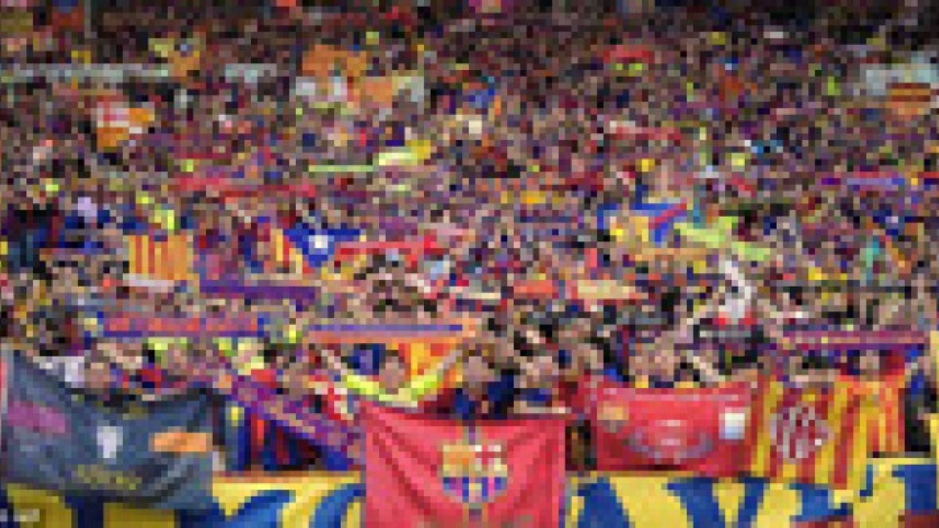برشلونة يحتفل بالاعياد المجيدة بحضور جماهيرة