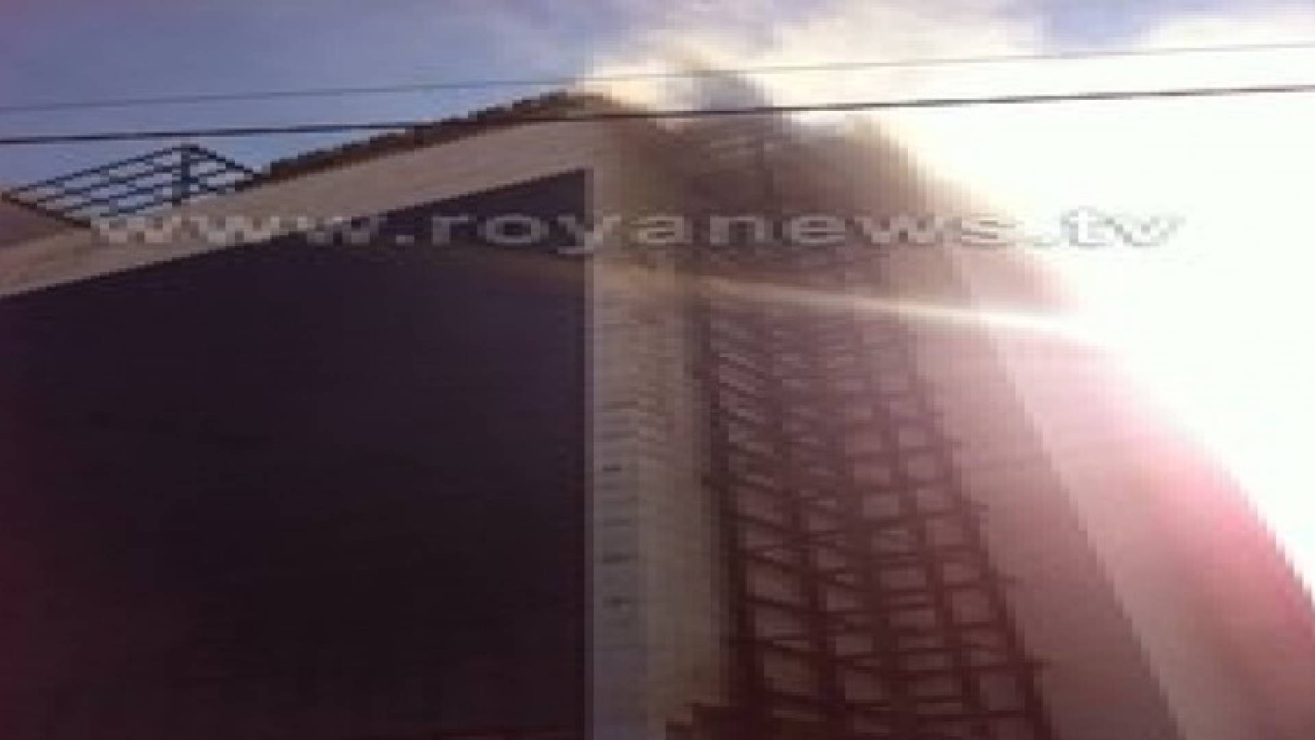 حريق في مجمع بالقرب من شارع مكة .. فيديو وصور