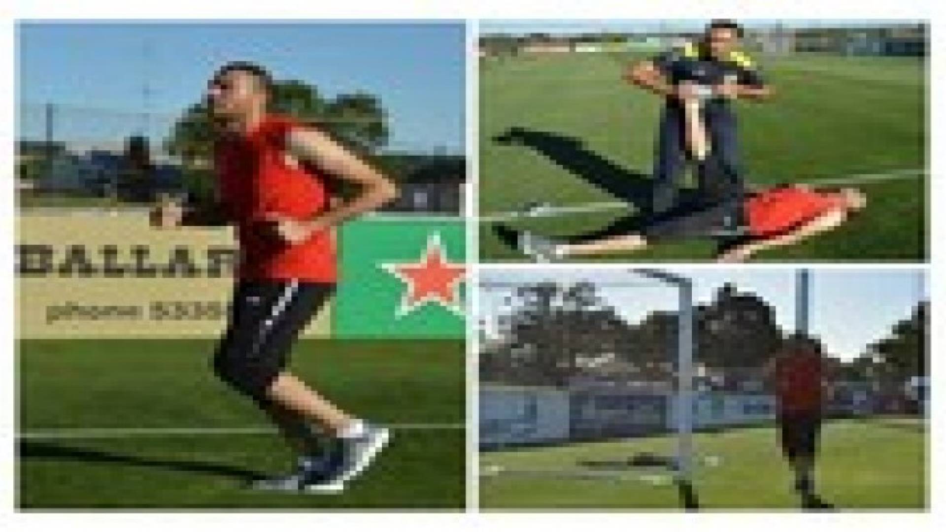شفيع يباشر تدريباته الفردية