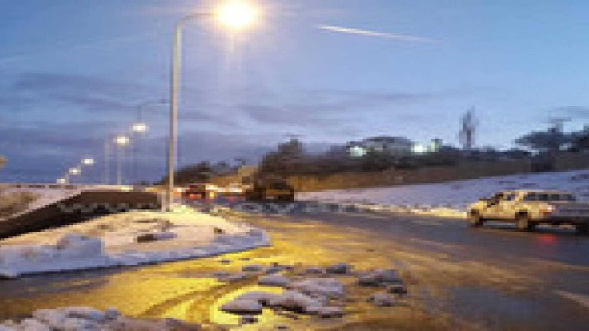 الأمن العام :  كافة طرق المملكة مغلقة بسبب الانجماد