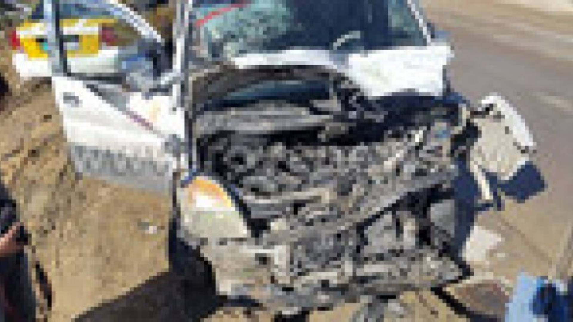 اصابة 3 اشخاص اثر حادث تصادم في الكرك .. صور