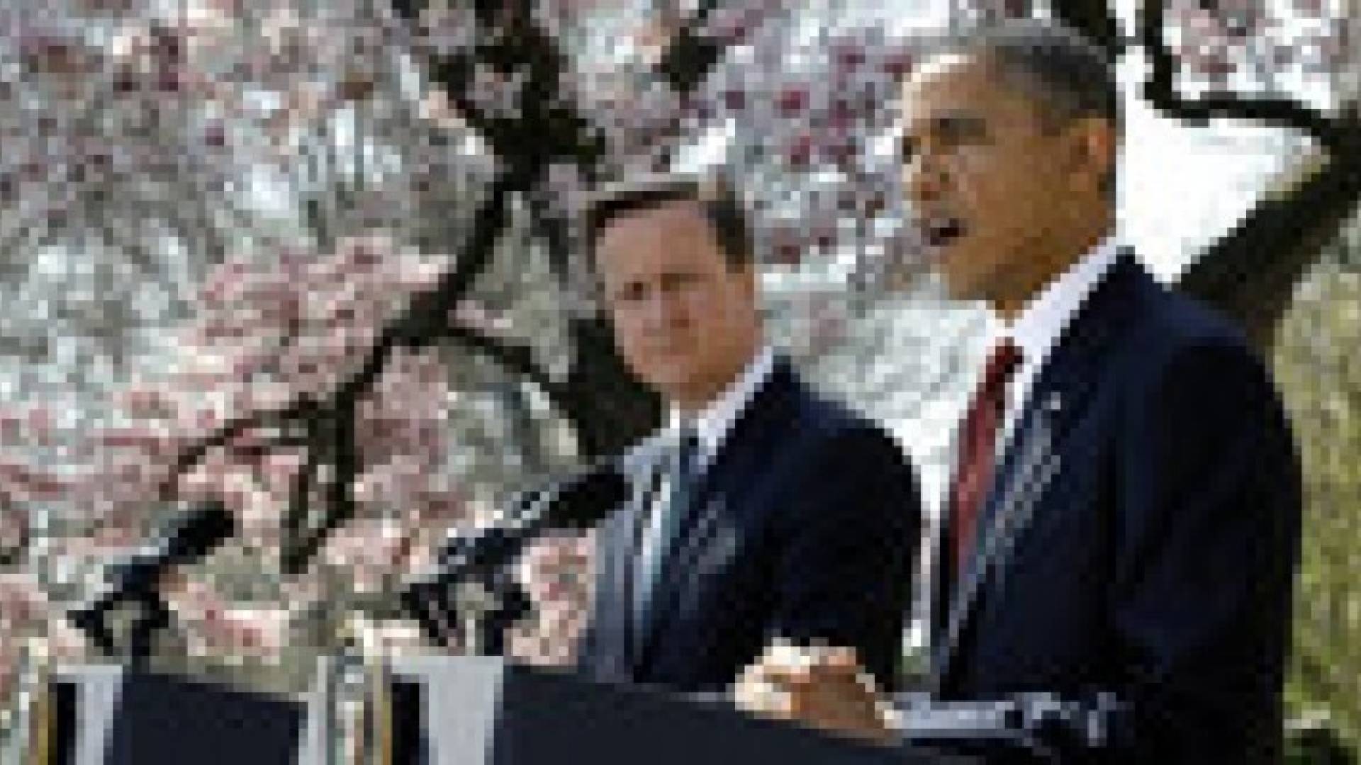 أوباما وكاميرون يتفقان على التعاون لمواجهة الإرهاب وإبقاء العقوبات على روسيا