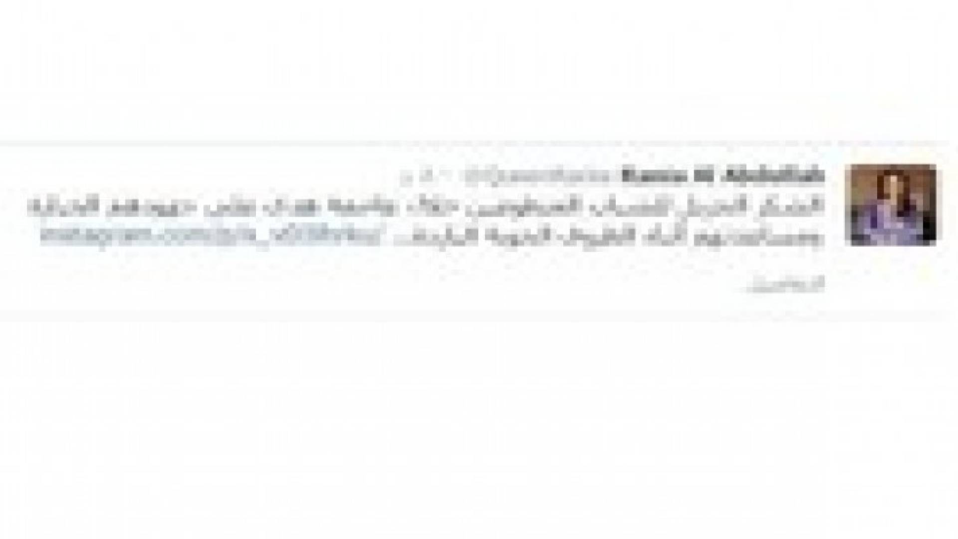 الملكة رانيا تشكر الشباب المتطوعين خلال عاصفة هدى
