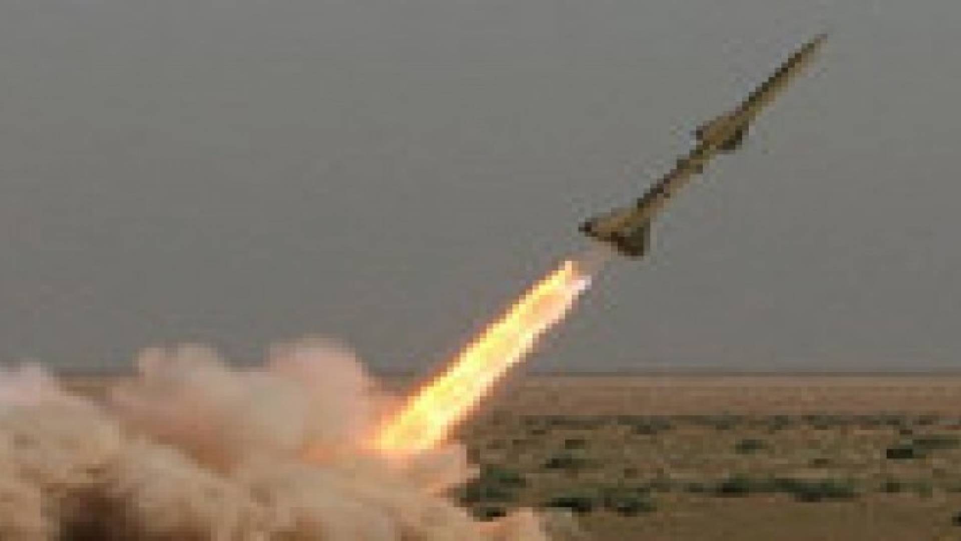 سقوط صاروخ  قرب السياج الحدودي مع إسرائيل أطلق من غزة