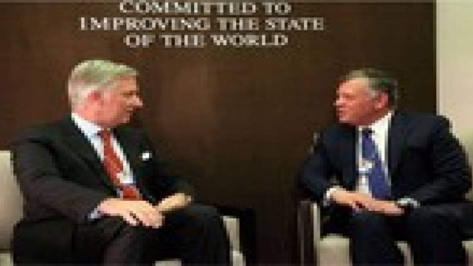 الملك يلتقي رؤساء وفود مشاركة وممثلي كبريات الشركات في منتدى دافوس