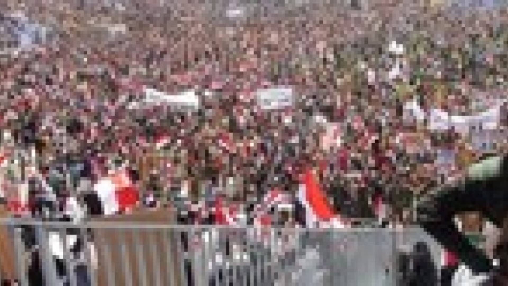 الآلاف يهتفون في صنعاء ضد "إنقلاب" الحوثيين