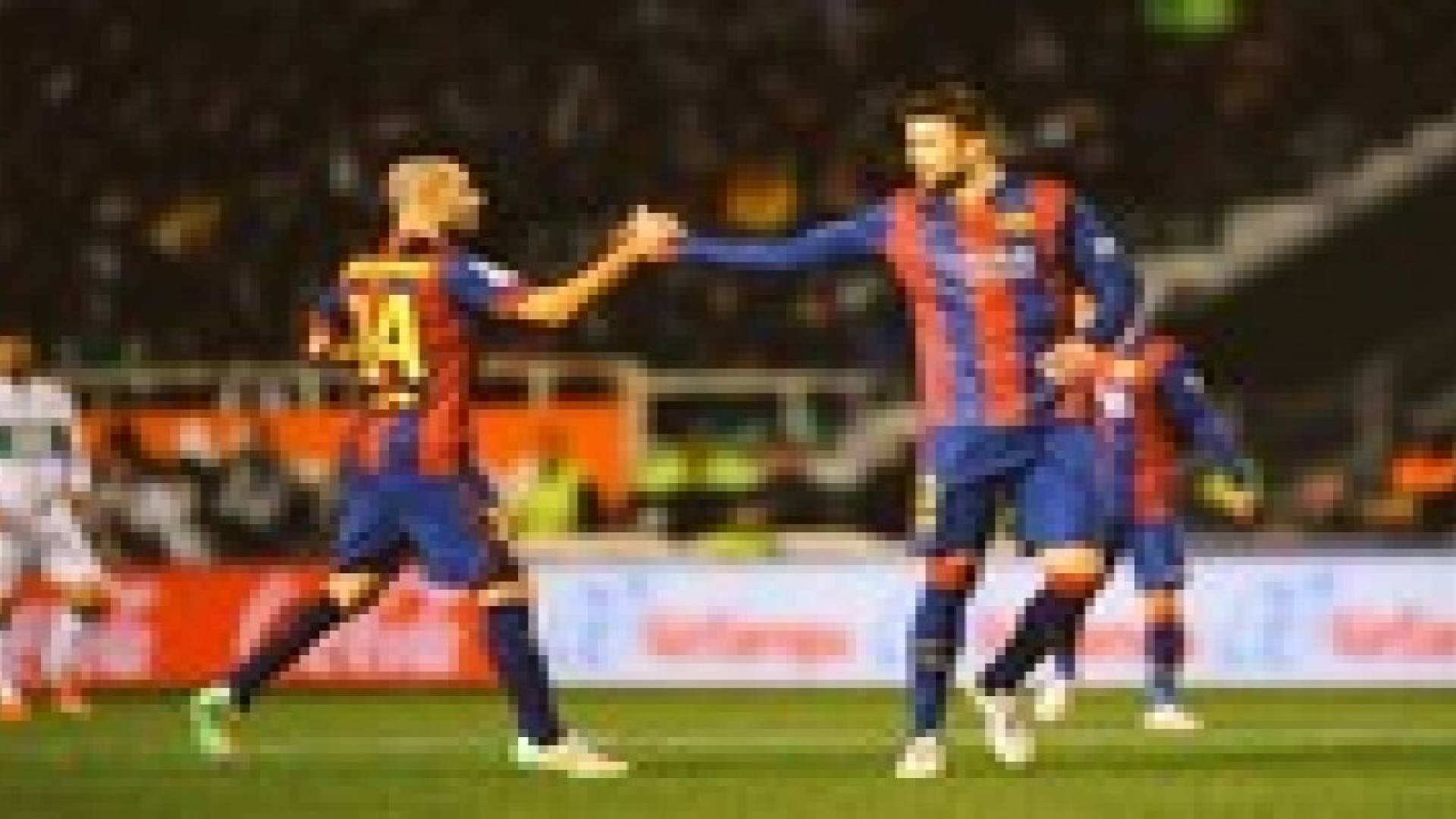 برشلونة يسحق إلتشي و يواصل مطاردته لريال مدريد