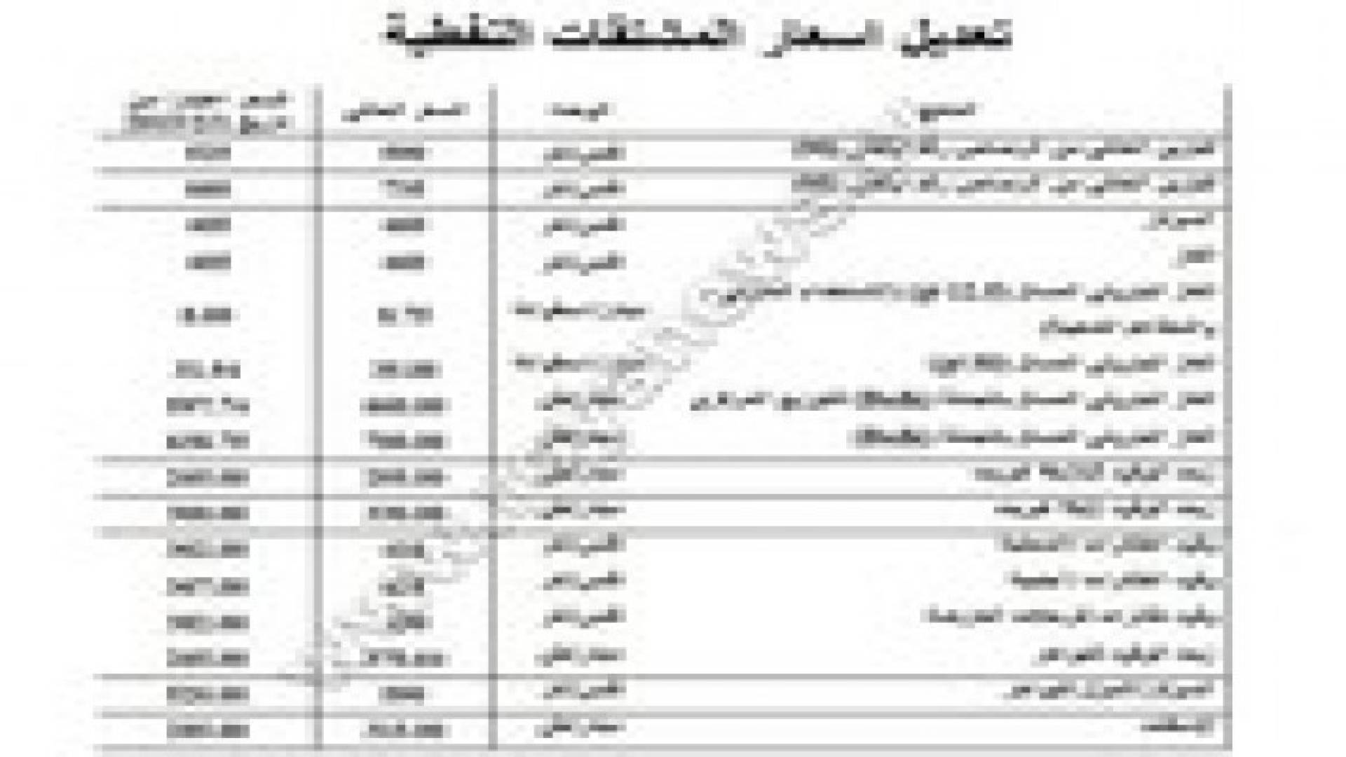 تخفيض أسعار المحروقات بين 10 و 12 % واسطوانة الغاز الى 8 دنانير