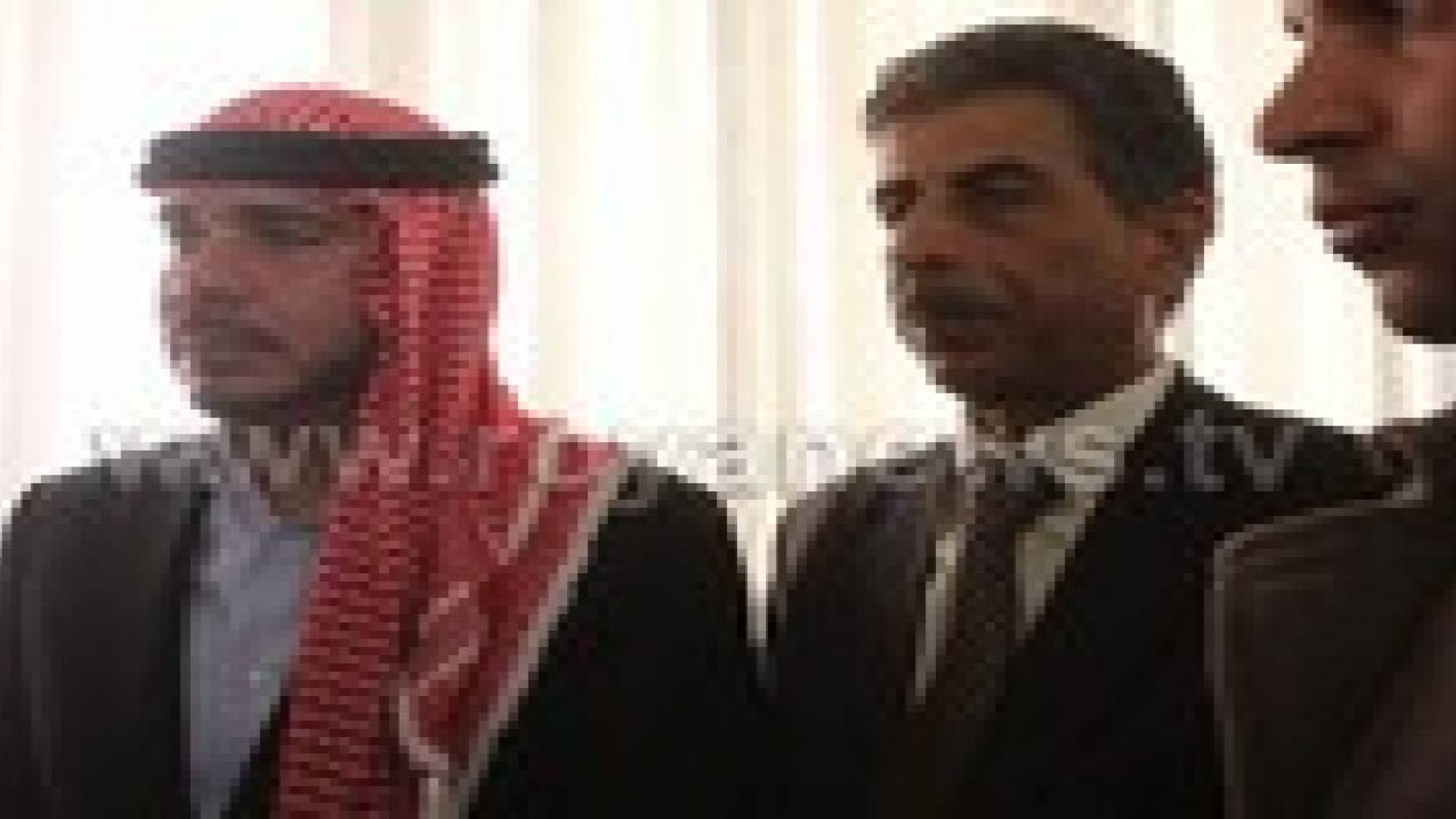الأميران علي وهاشم يقدمان واجب العزاء بشهيد الحق الكساسبة