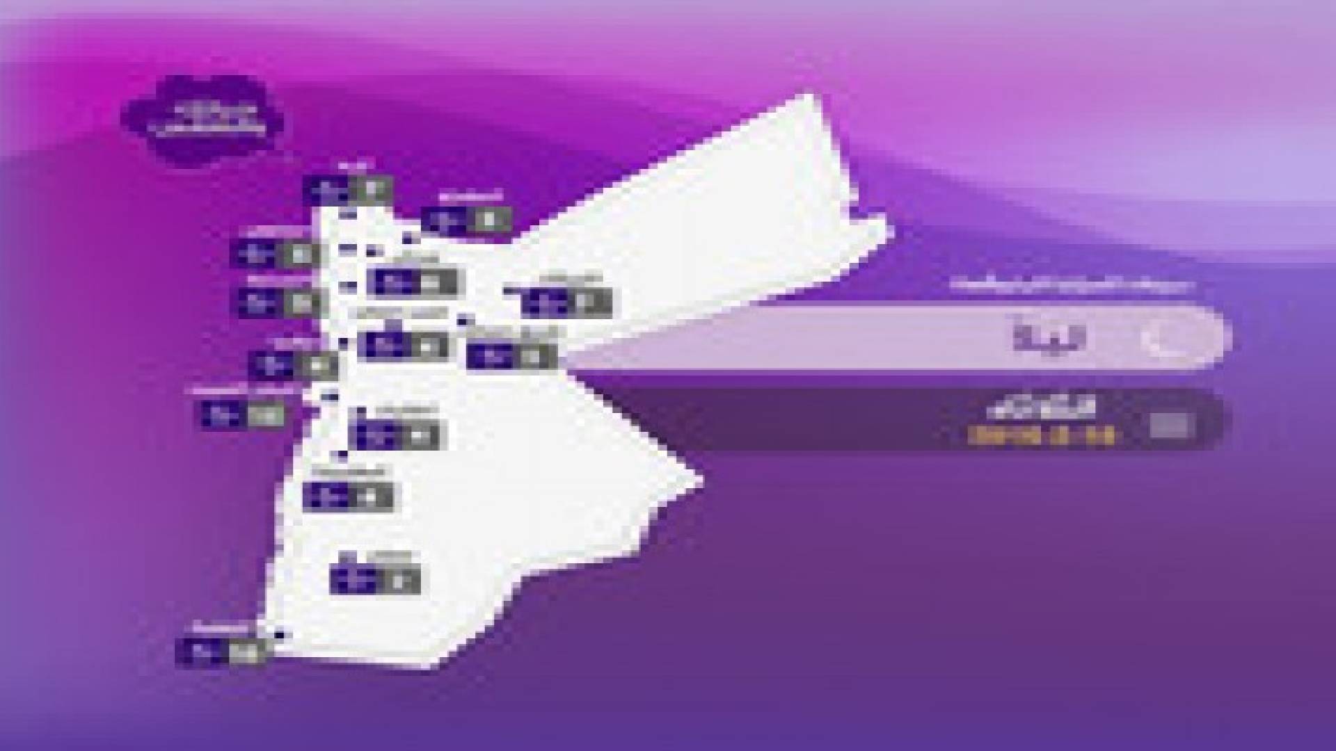 آخر تطورات المنخفض الجوي في بلاد الشام.. فيديو