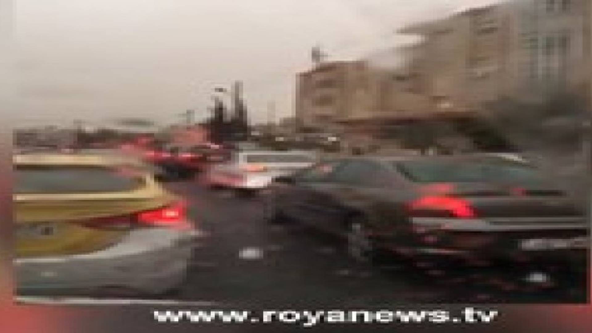 فيديو .. ازمات سير خانقة في عمان اثر تساقط البرد والثلوج
