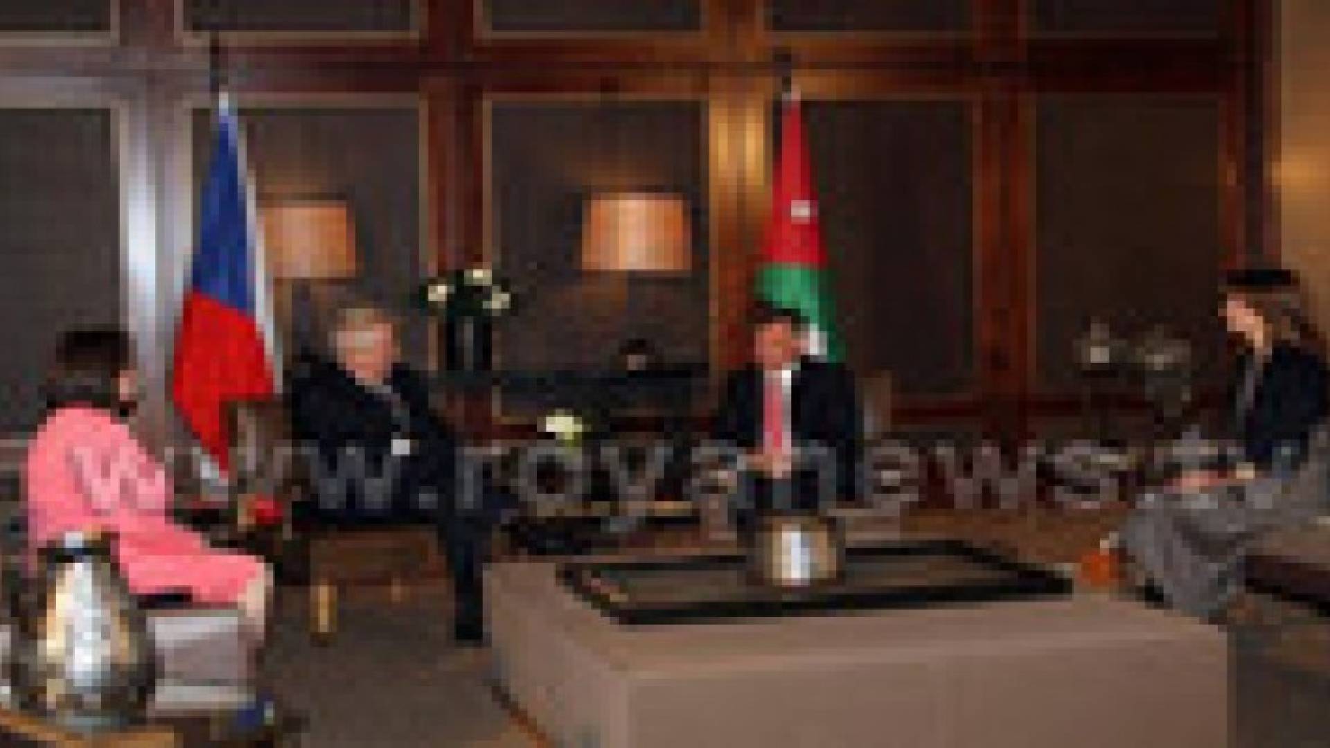 الملك والرئيس التشيكي يجريان مباحثات في عمان