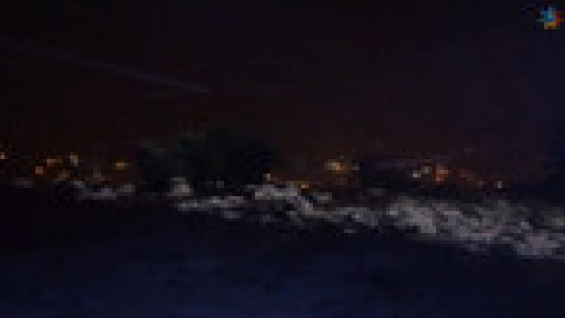 فيديو تساقط الثلوج في عجلون