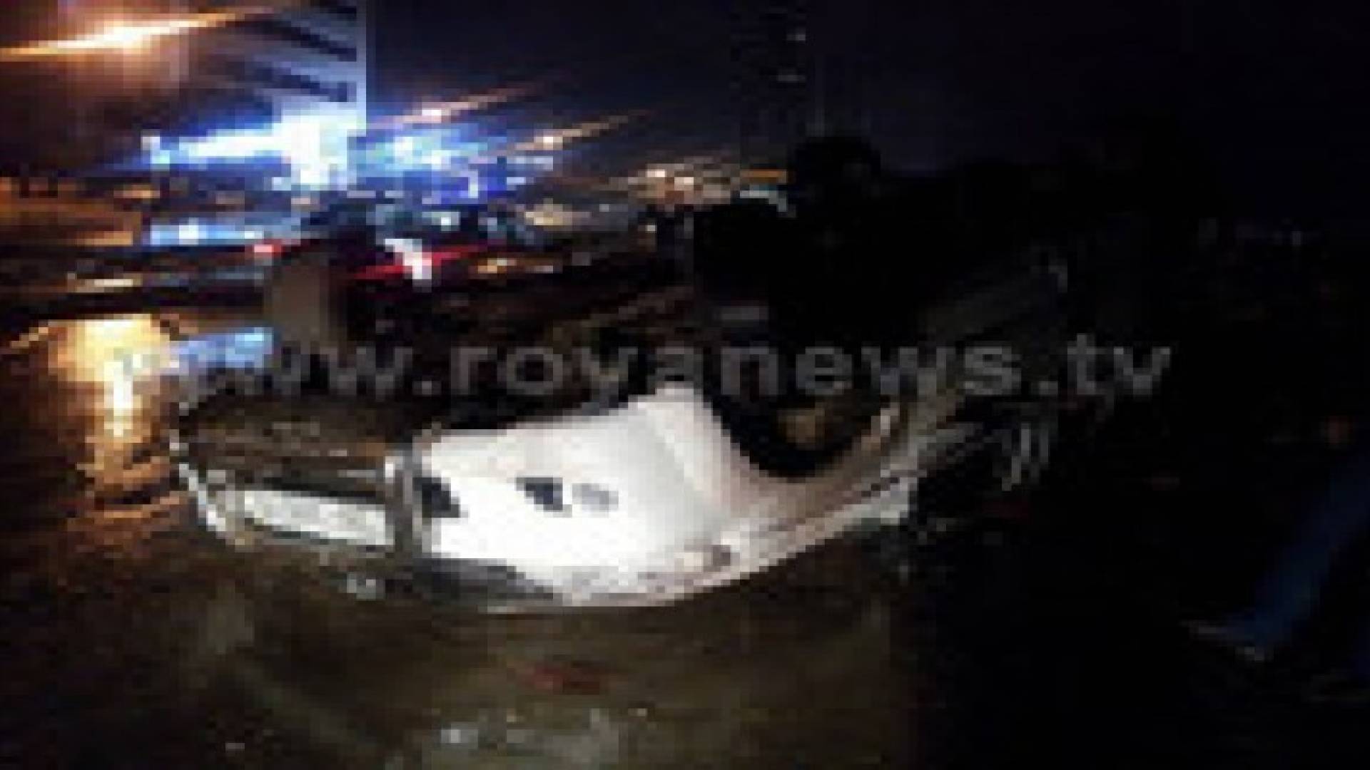 اصابة شخص اثر حادث انقلاب مركبة في اربد