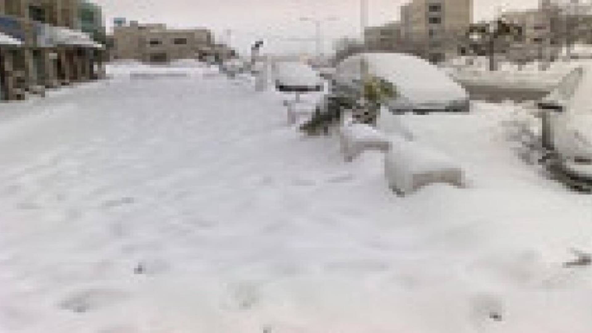 تجدد الثلوج ليلة الجمعة/السبت وتراكمها يصل في عمان "50 سم "
