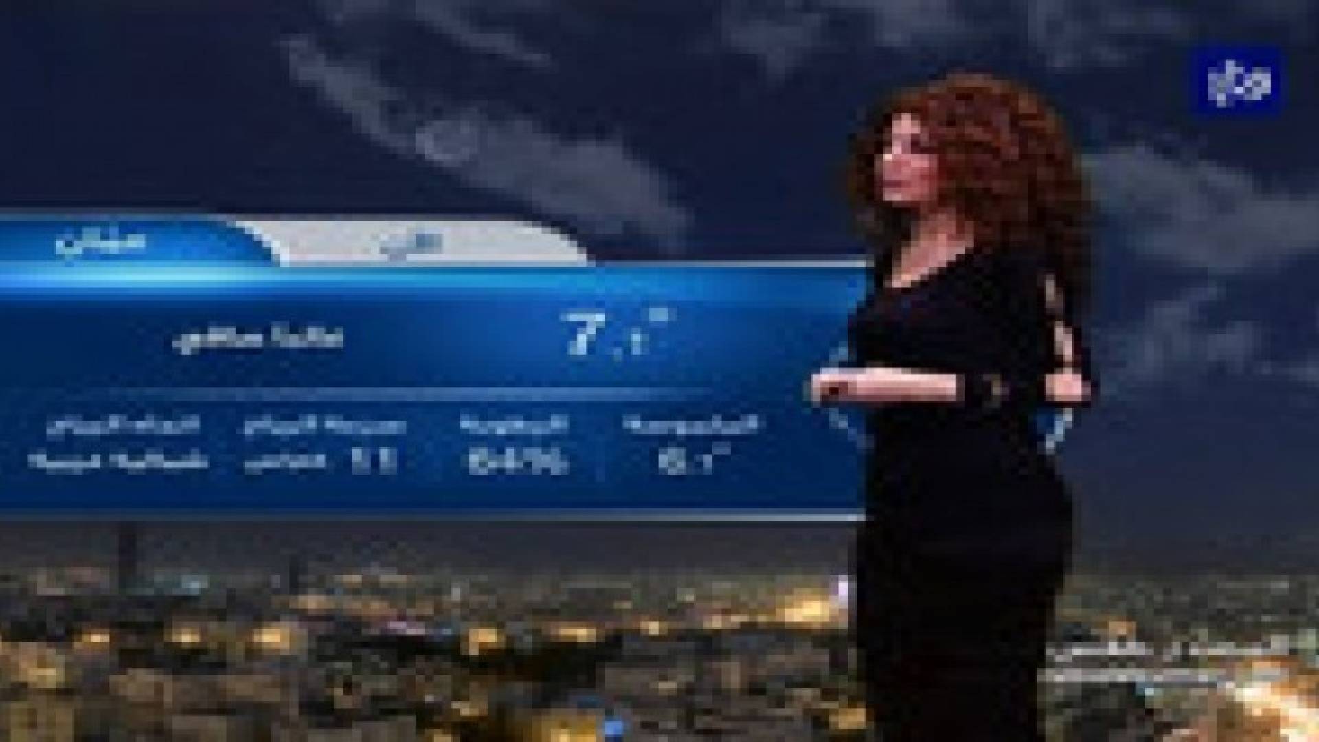 ظهور للسحب مع احتمال هطول زخات محلية خفيفة من المطر