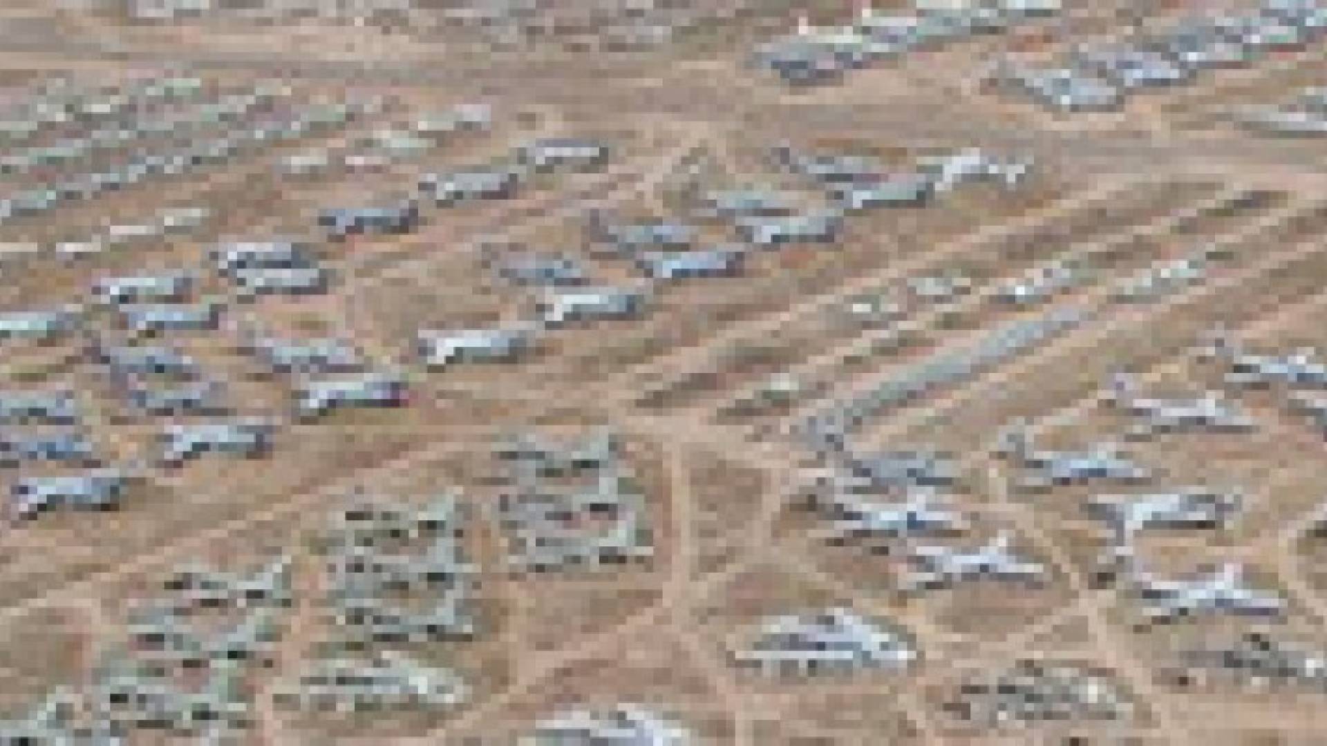 بالصور ..أكبر مقبرة للطائرات في العالم