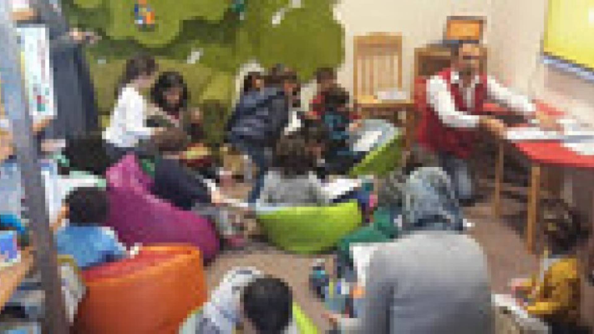 افتتاح ركن التكنولوجيا الجديد وز لاب Whiz Lab في مكتبة متحف الأطفال