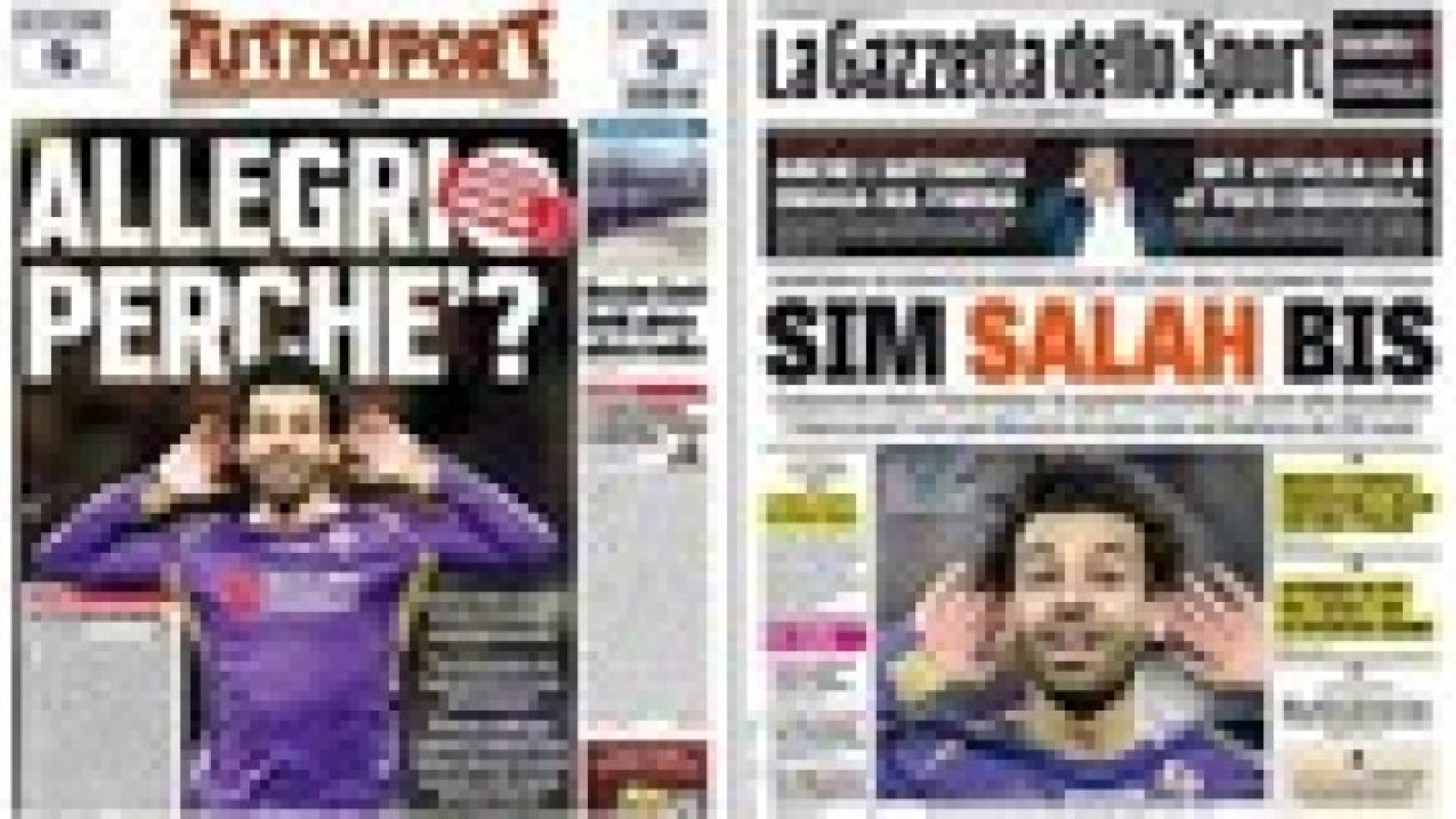 الصحافة الايطالية تتغنى بمحمد صلاح