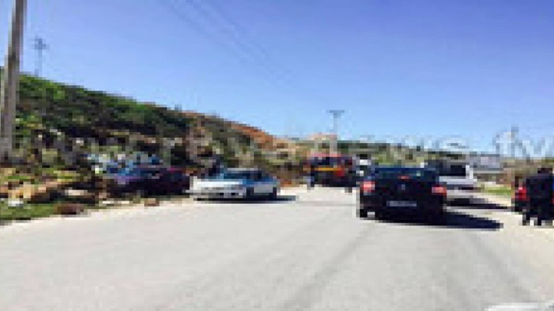 انقلاب سيارة في محافظة جرش