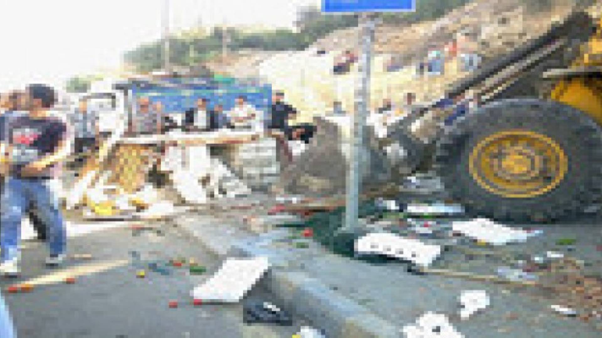 حملة واسعة لازالة البسطات في الزرقاء