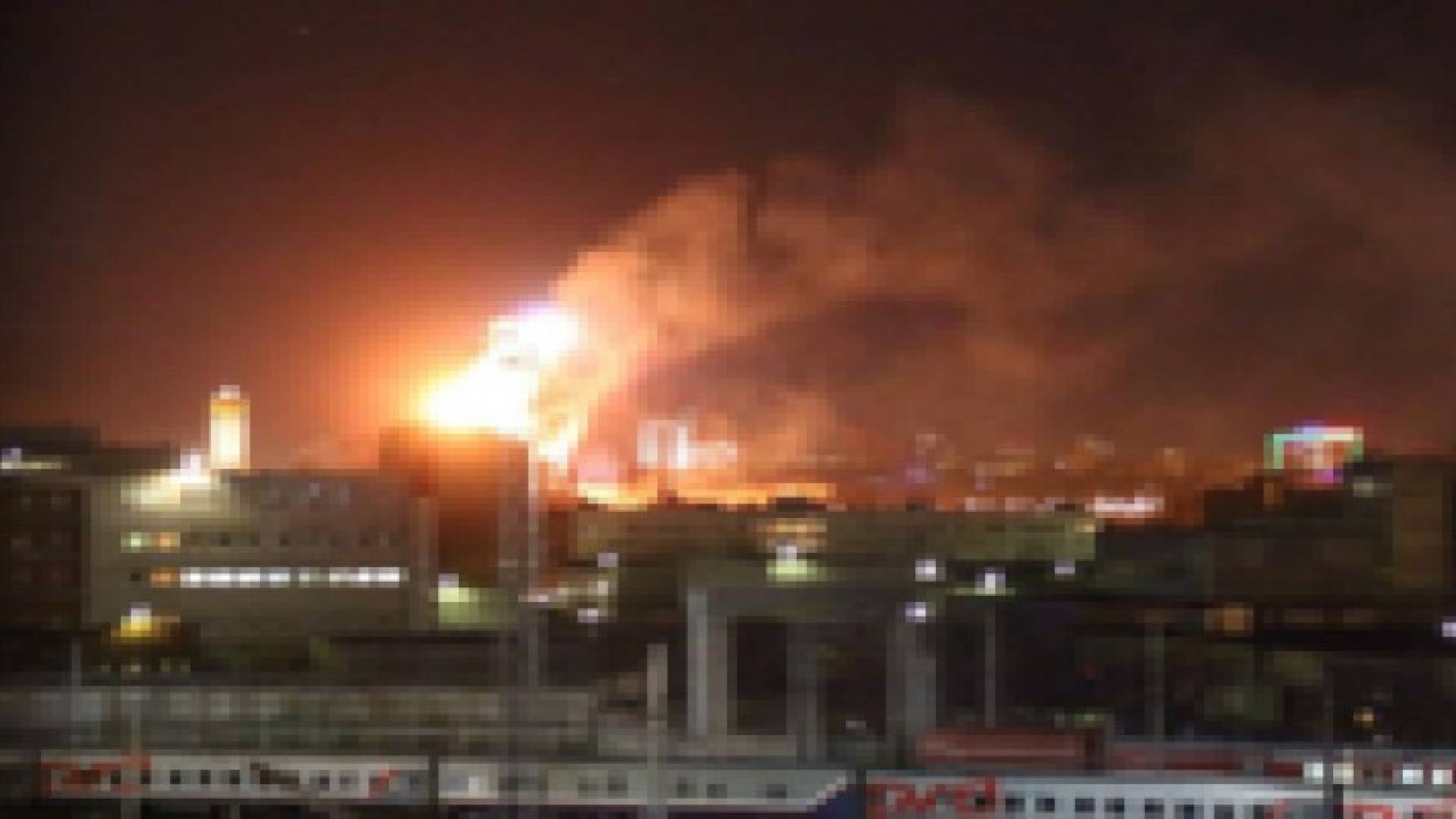 حريق ضخم في قلب موسكو وشائعات عن زعزعة أمنية