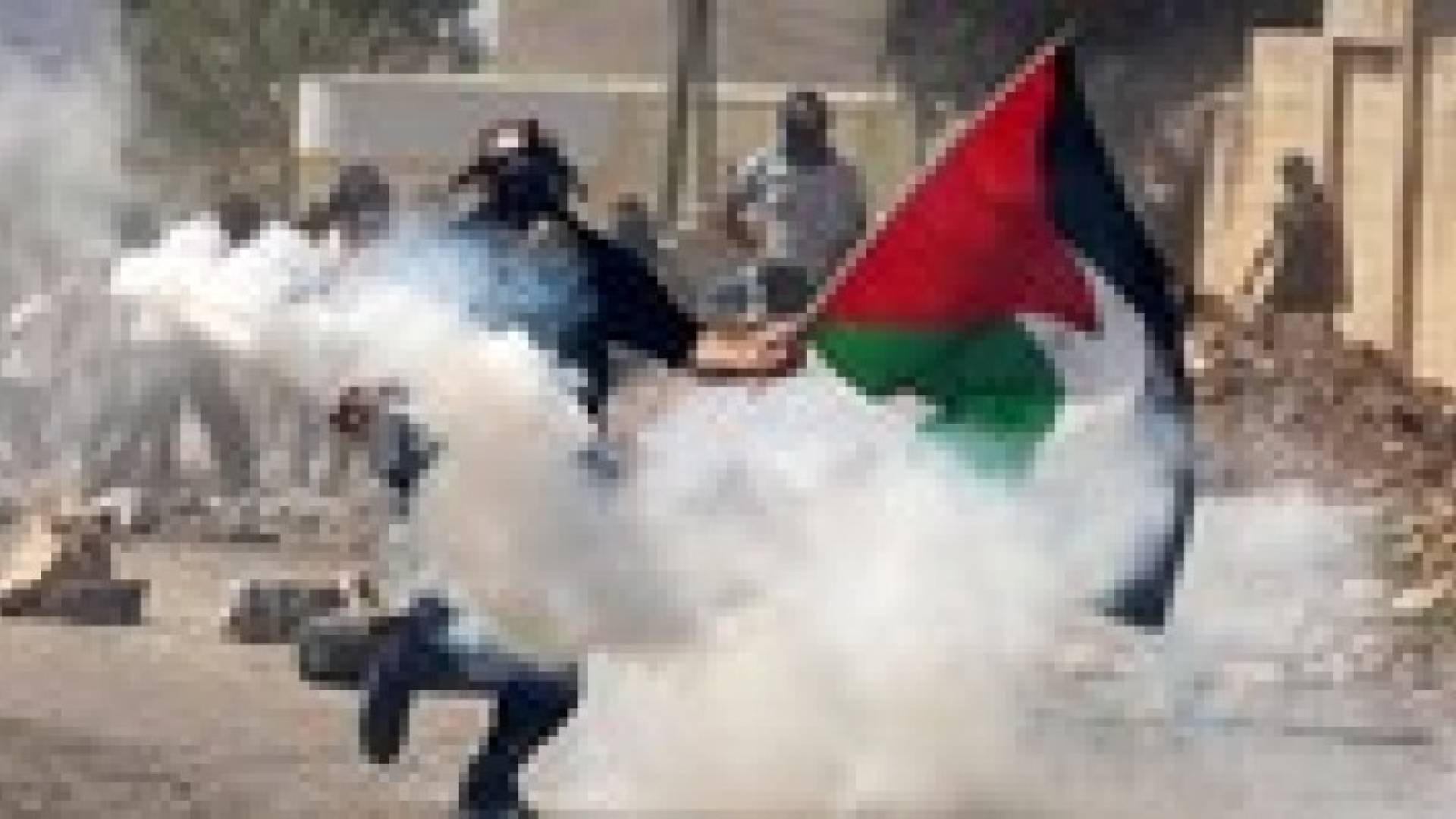 إصابات واختناقات برصاص قوة للاحتلال الاسرائيلي قرب رام الله