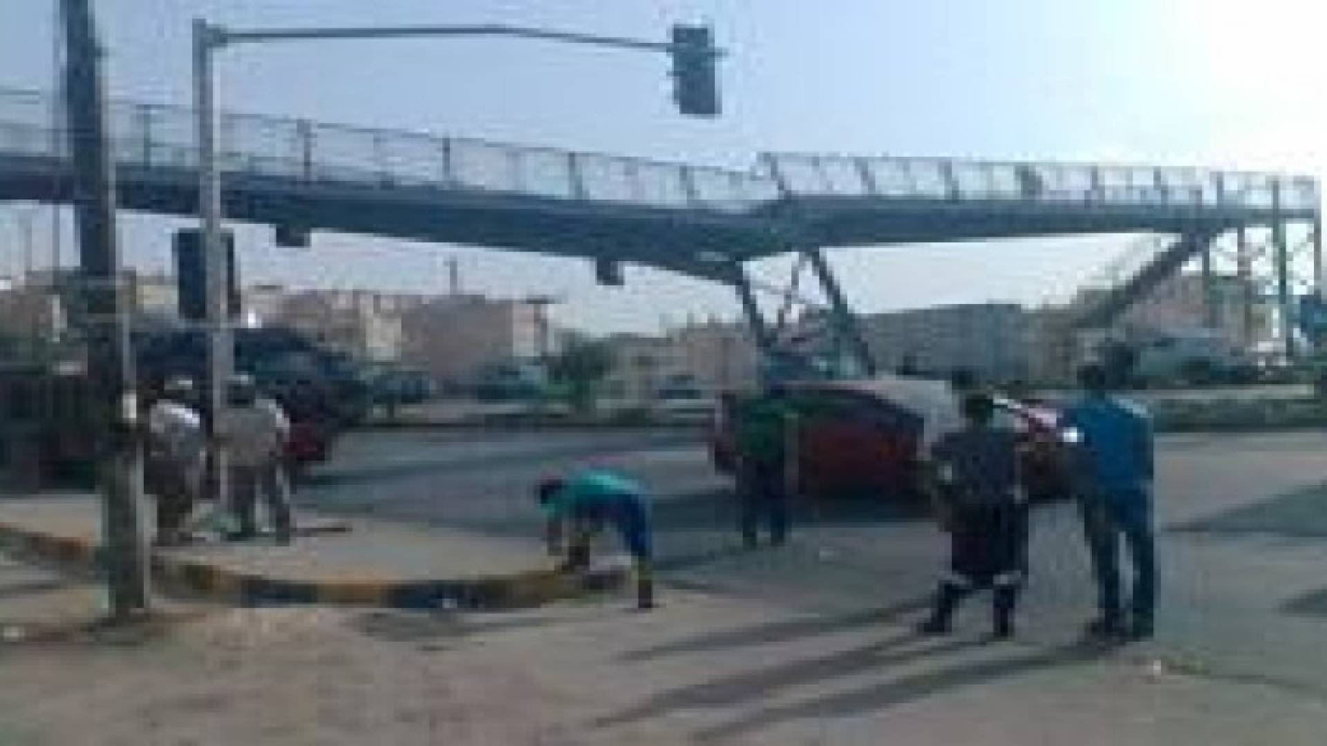 تركيب جسر جديد للمشاة على شارع الحزام الدائري الجمعة المقبل