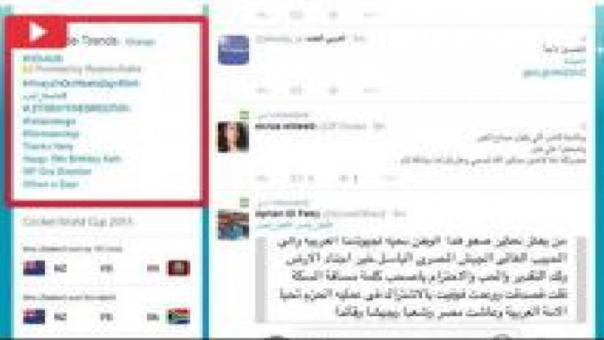 #عاصفة_الحزم الأول عربيا والثاني عالميا