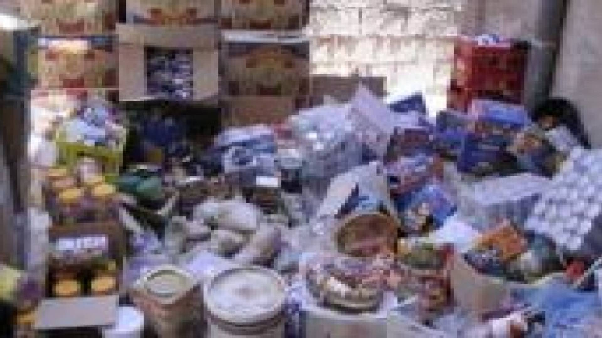 اتلاف نصف طن مواد غذائية متنوعة