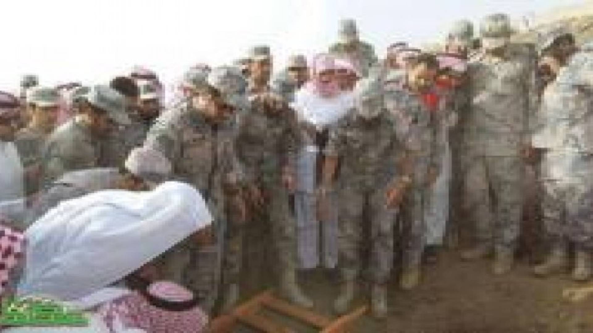 وفاة جندي سعودي أصيب على حدود اليمن..صور