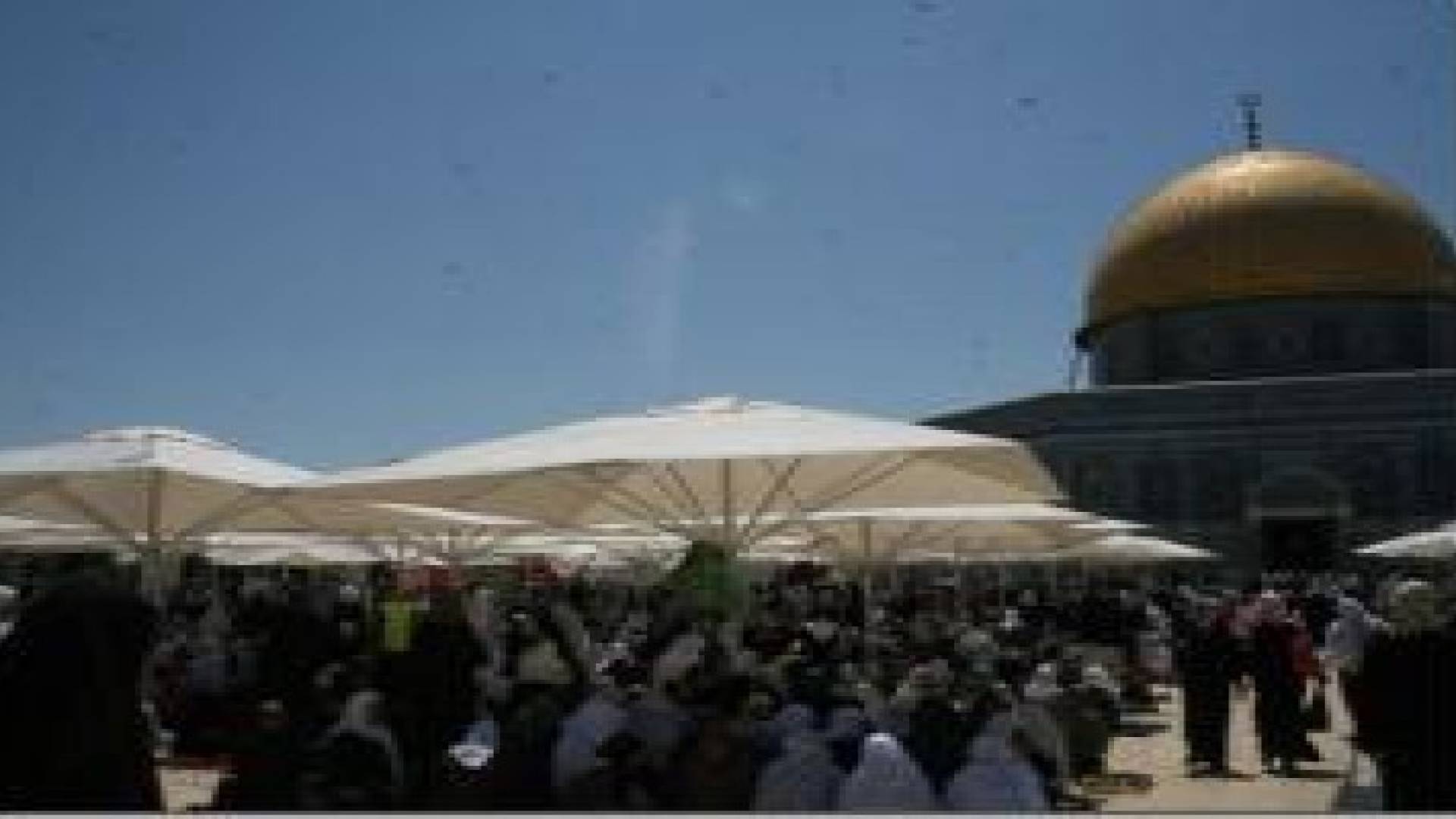 المصلون يتحدون إجراءات الاحتلال المشددة ويتدفقون إلى الأقصى.. فيديو