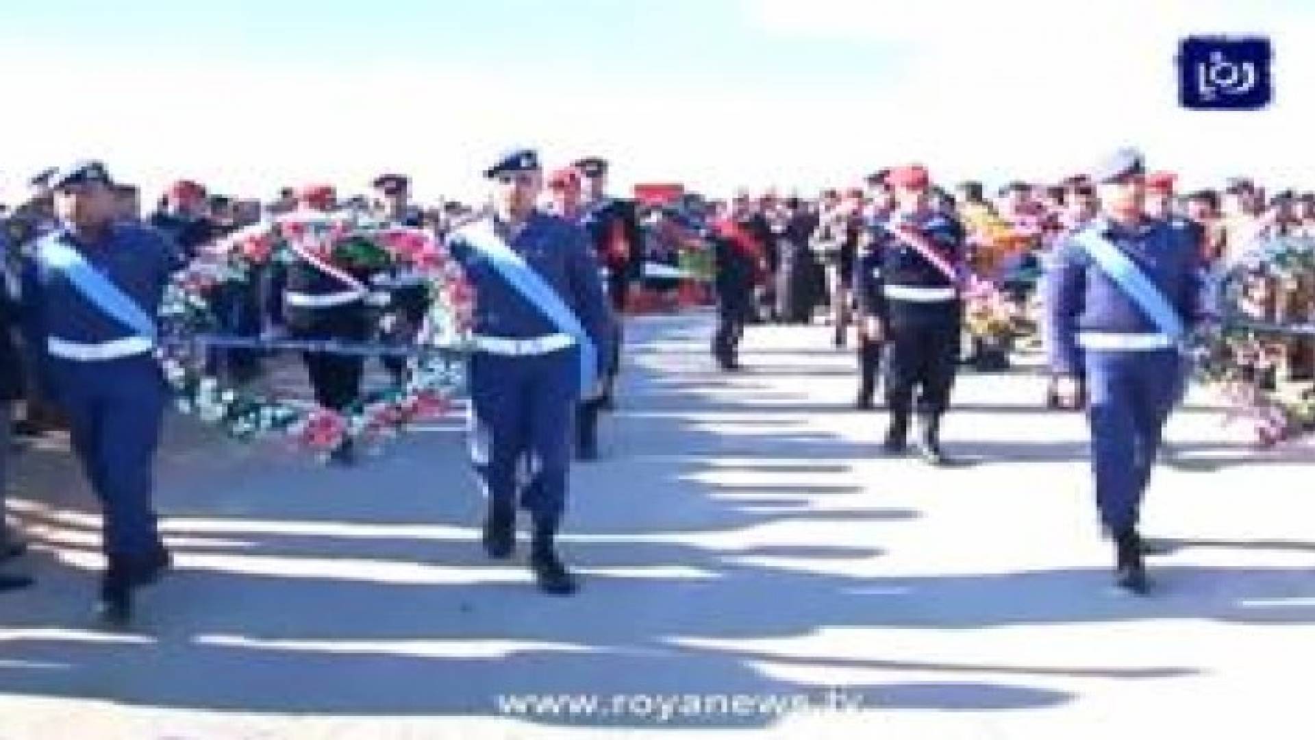 بالفيديو: تشييع جثمان المقدم الطيار إبراهيم حسن حسونة