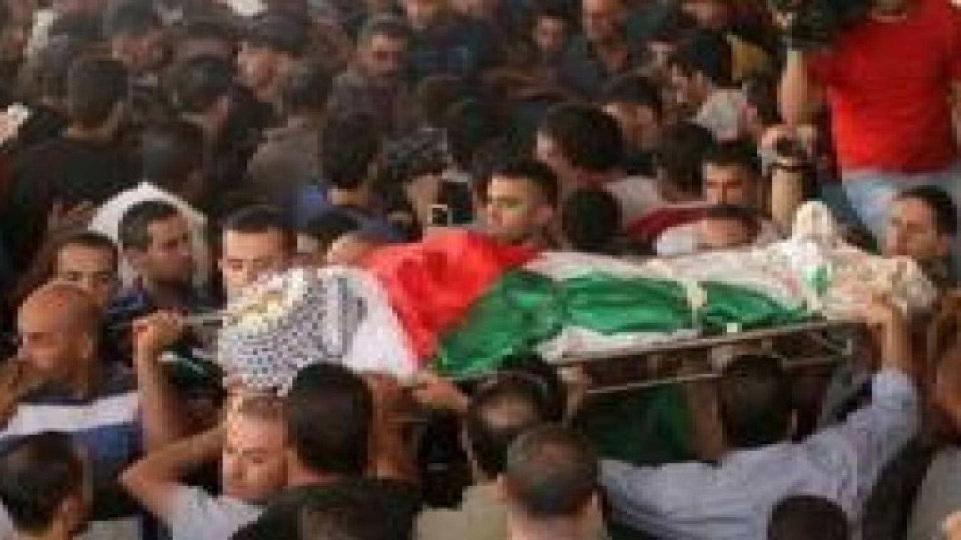 استشهاد فلسطيني بغزة