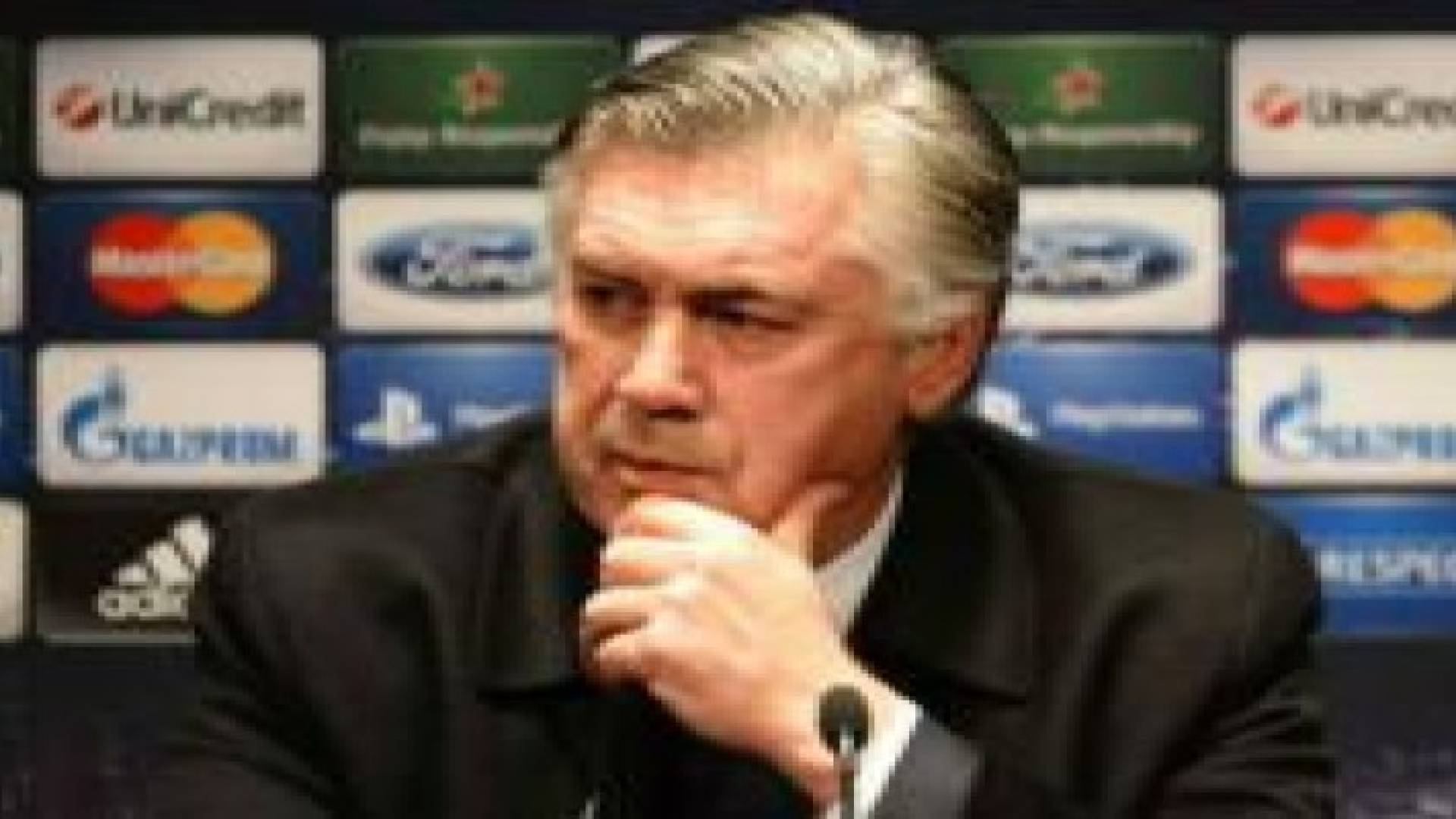 انشيلوتي غير راض عن تعادل فريقه سلبيا مع أتلتيكو مدريد