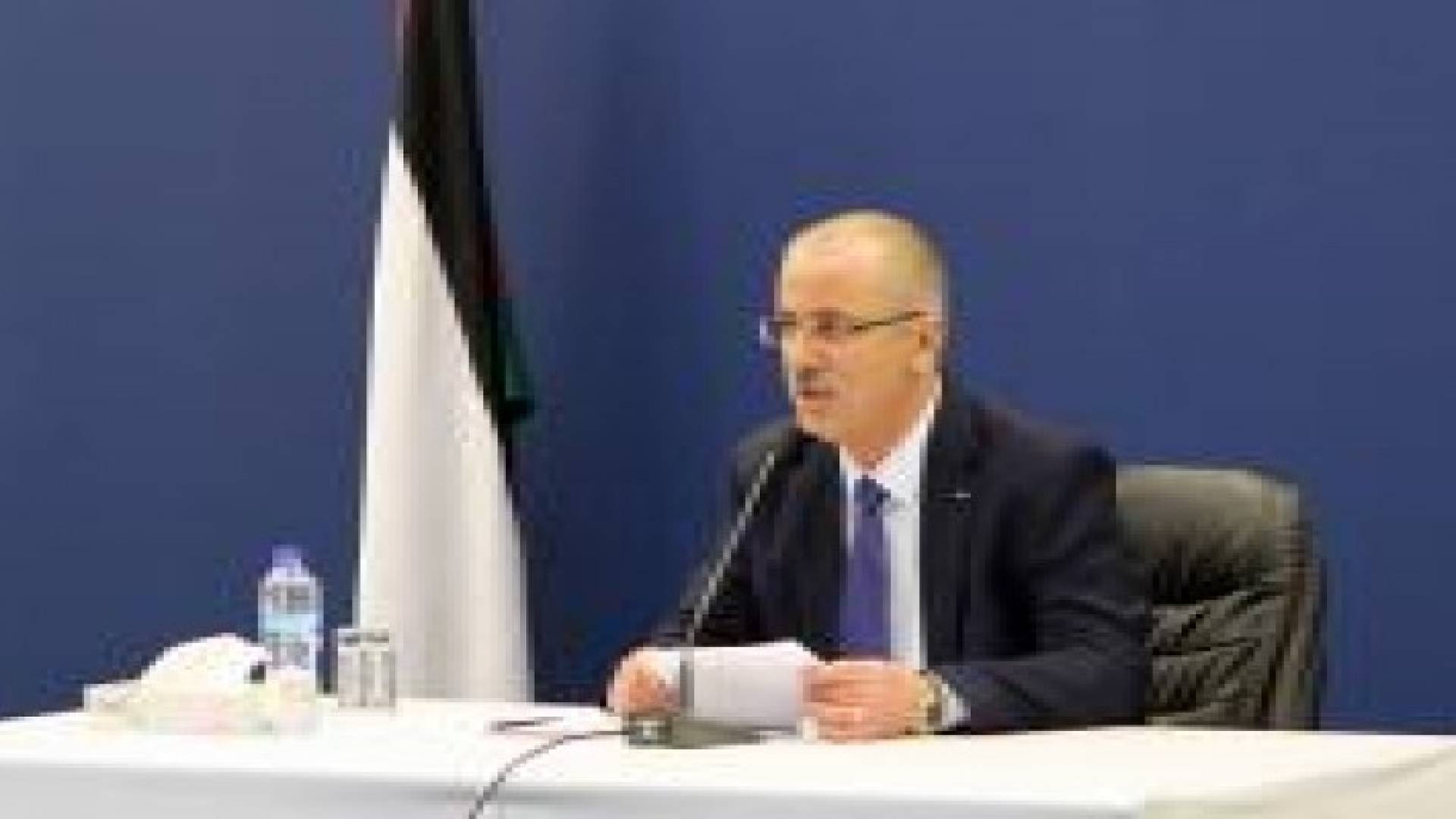 الحمد الله : ملتزمون بحلول عادلة لموظفي غزة