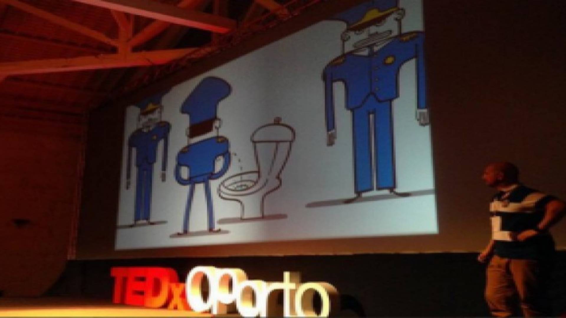 رسام الكاريكاتير عمر العبداللات يشارك في برنامج "تيد اكس"العالمي