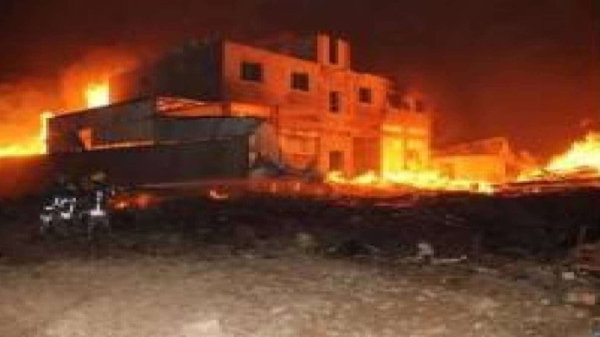 إصابة شخصان إثر حريق منزل في  محافظة الزرقاء