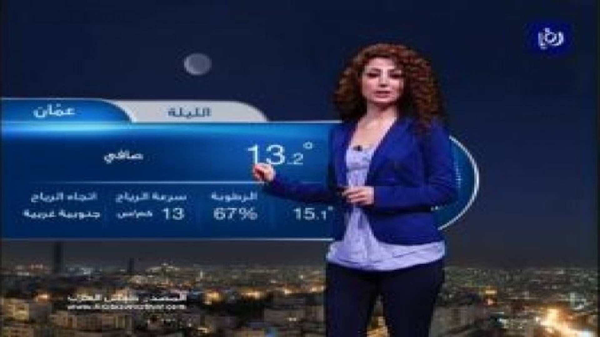 انخفاض ملموس على درجات الحرارة و احتمال هطول زخات متفرقة من المطر