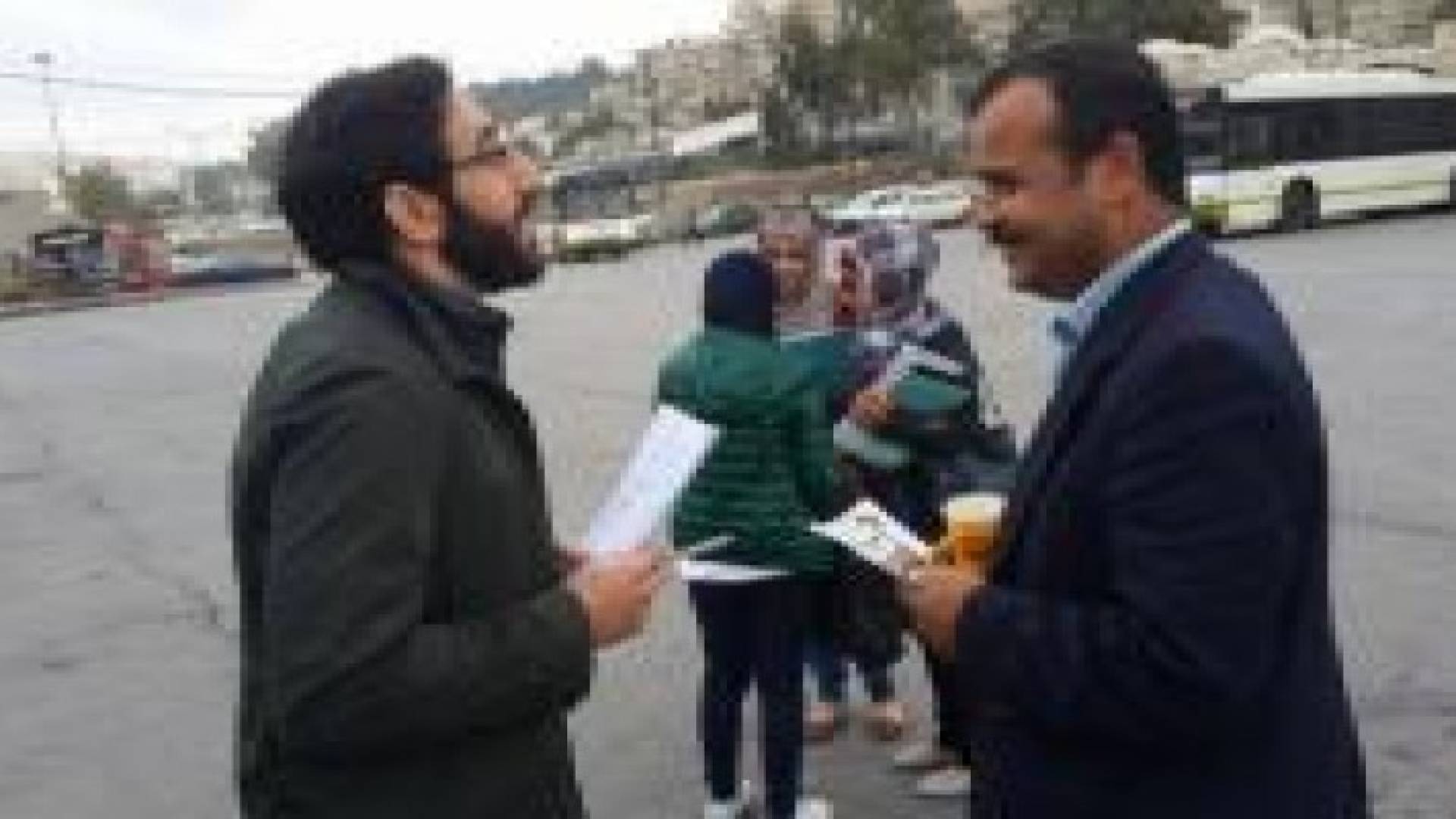 حملة معا نصل تطلق موقعها الالكتروني من المحطة