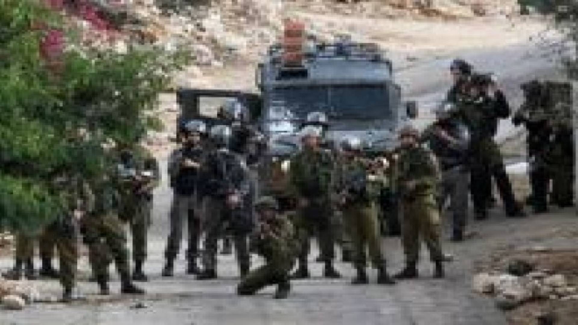 اصابة عشرات الفلسطينين في الضفة الغربية