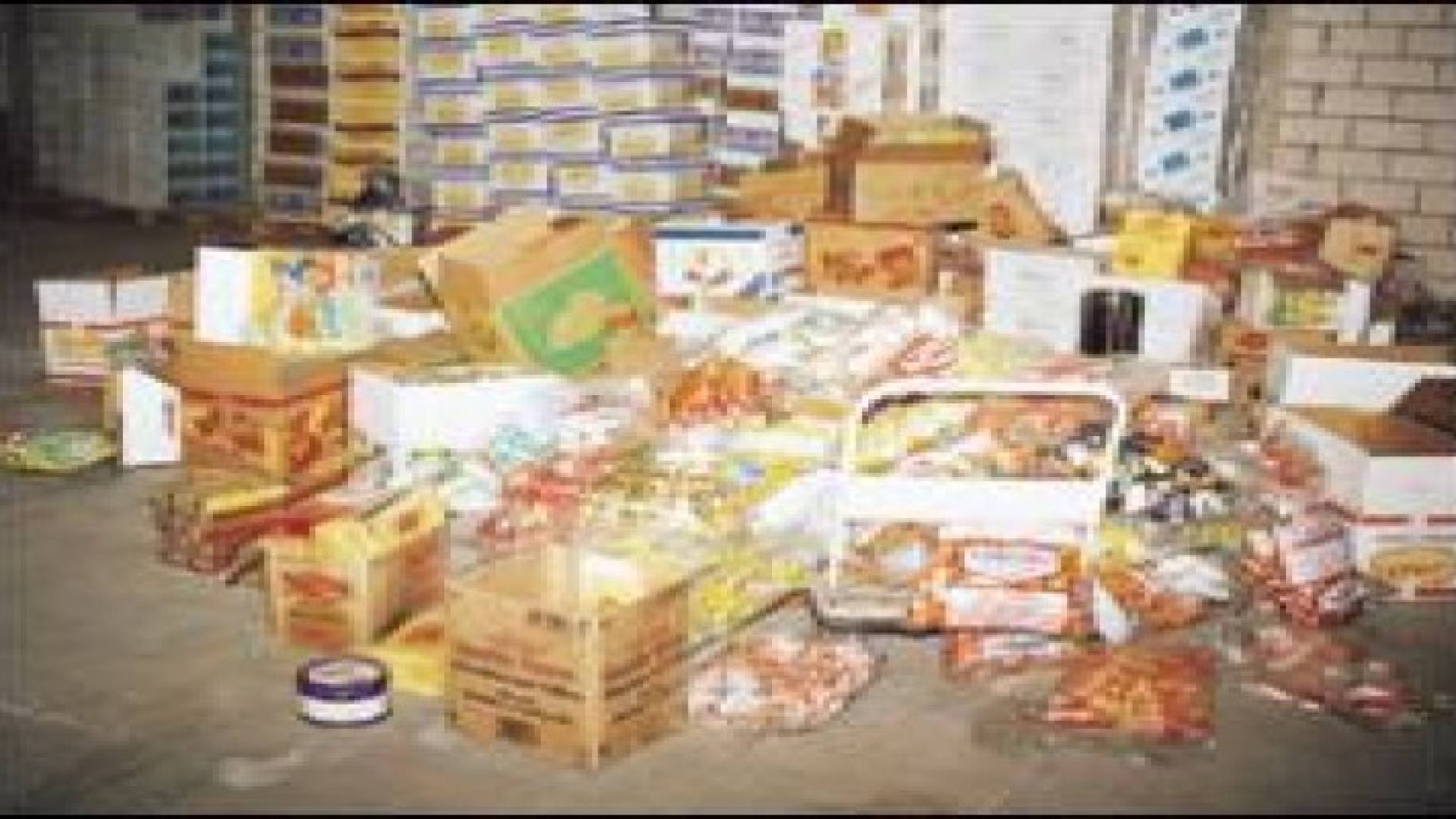 ضبط مواد غذائية فاسدة بالزرقاء