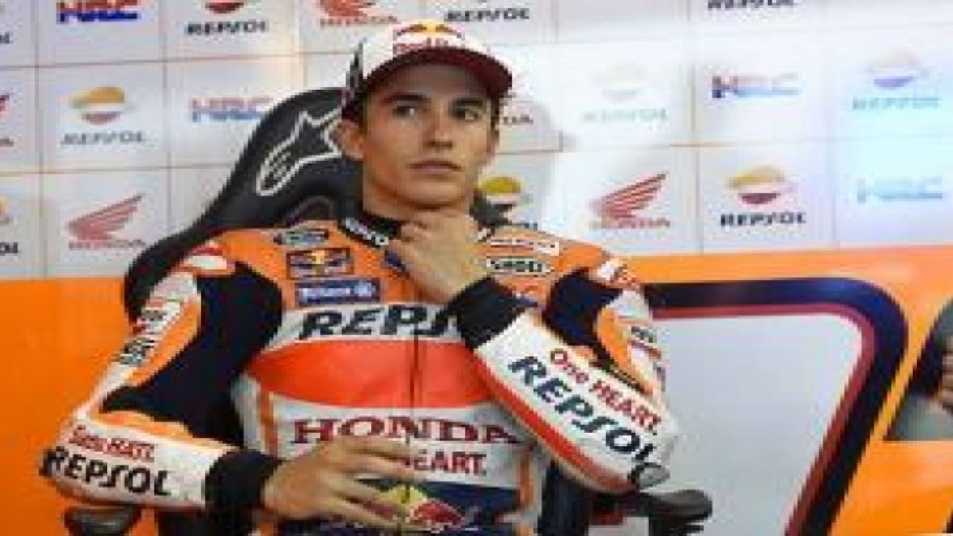 ماركيز "المصاب" يشارك في جائزة إسبانيا الكبرى