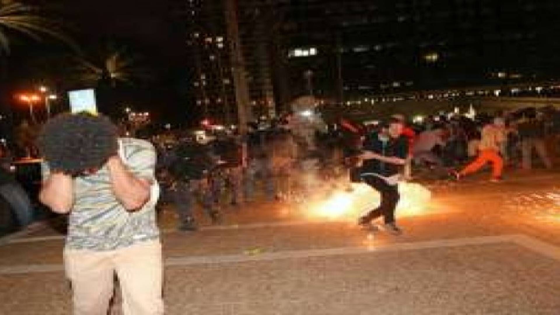 إصابة 50 في مظاهرة لليهود الإثيوبيين بتل أبيب