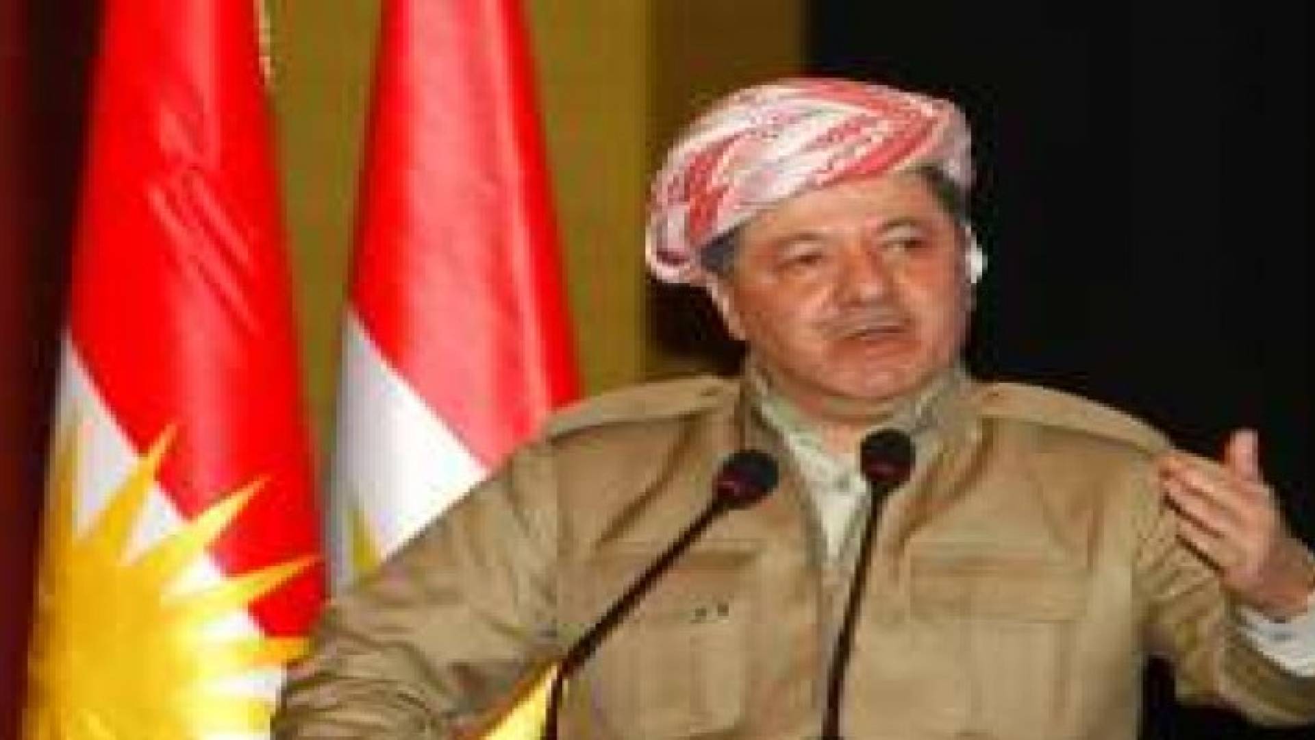 بارازاني: لابد من إعطاء الشعب الكردي بالعراق فرصة تحديد مصيره باستفتاء